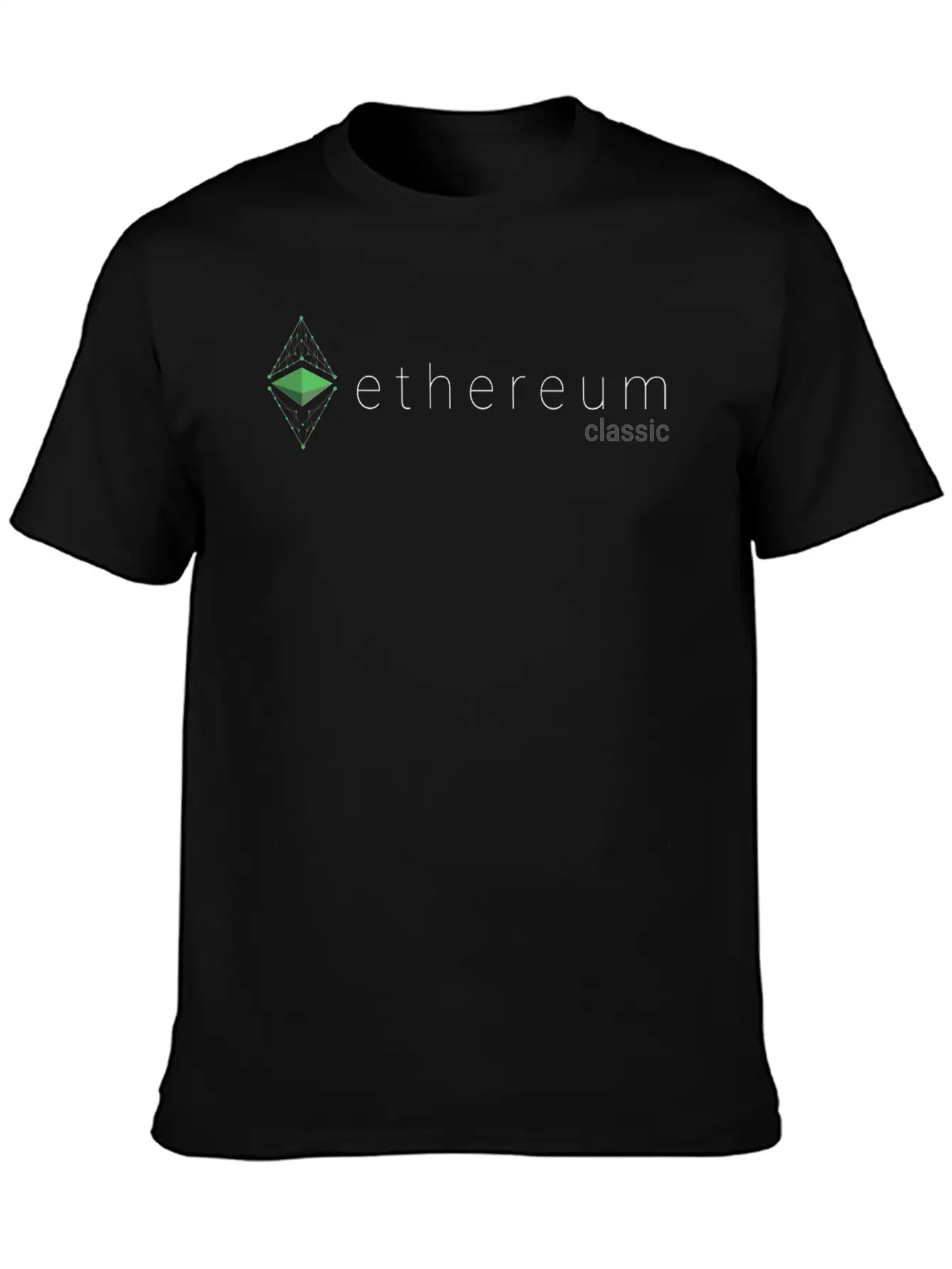 Ethereum Classic Stylish Everyday T-Shirt – Unisex Basic Cotton Tee