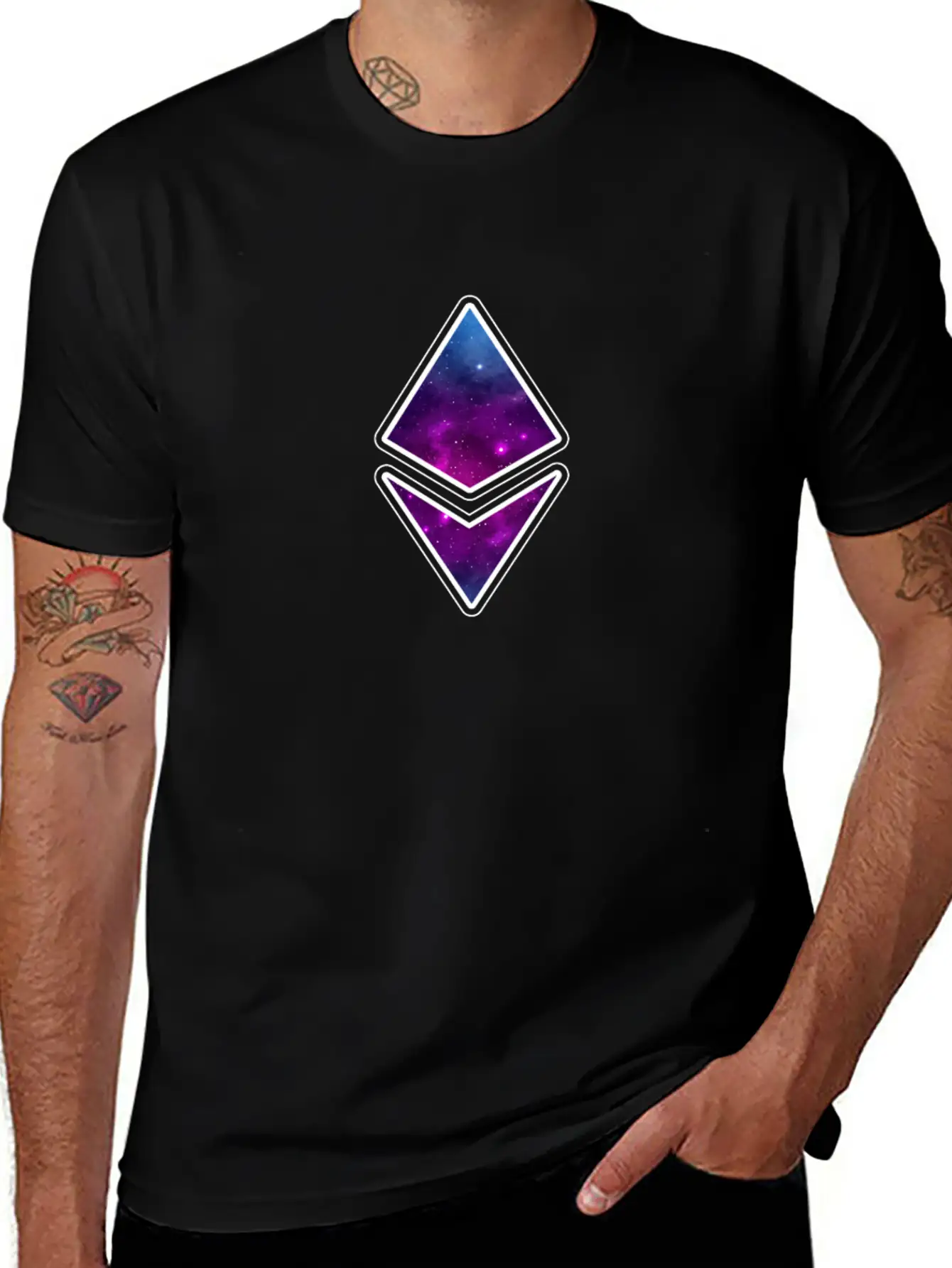Ethereum Crypto Currency Blockchain Unisex Cotton Tee – Relaxed Fit For Any Occasion