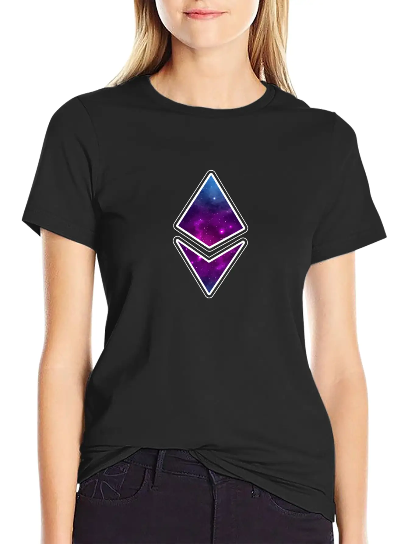 Ethereum Crypto Currency Blockchain Unisex Cotton Tee – Relaxed Fit For Any Occasion