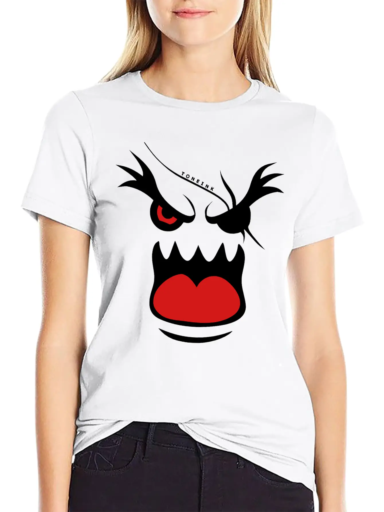 Evil Jellybean (Butch) (M) Lightweight Cotton T-Shirt – Daily Comfort Graphic Shirt