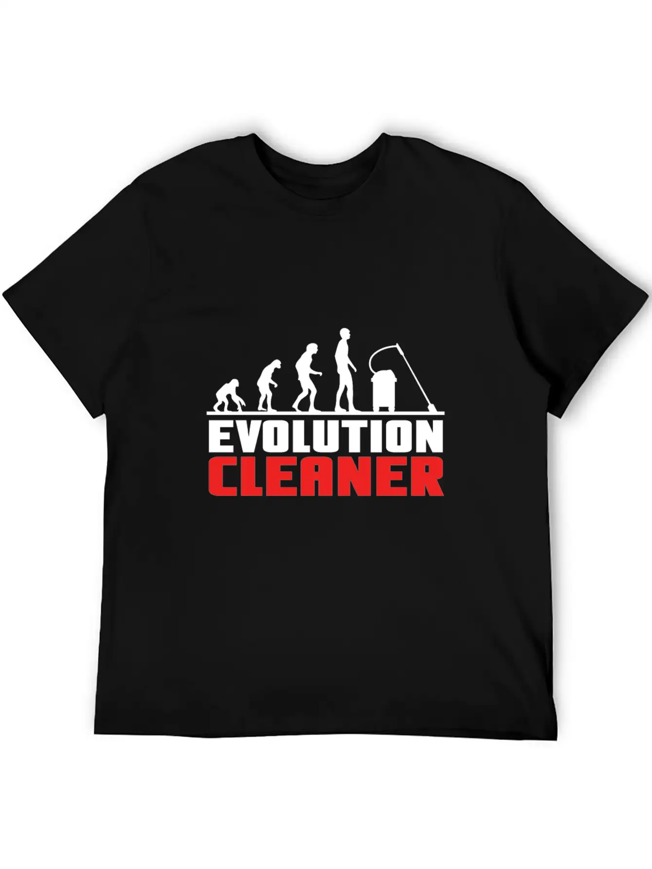 Evolution Cleaning Woman Retro Cleaner Mother Care Relaxed Everyday Tee – Lightweight And Durable Cotton