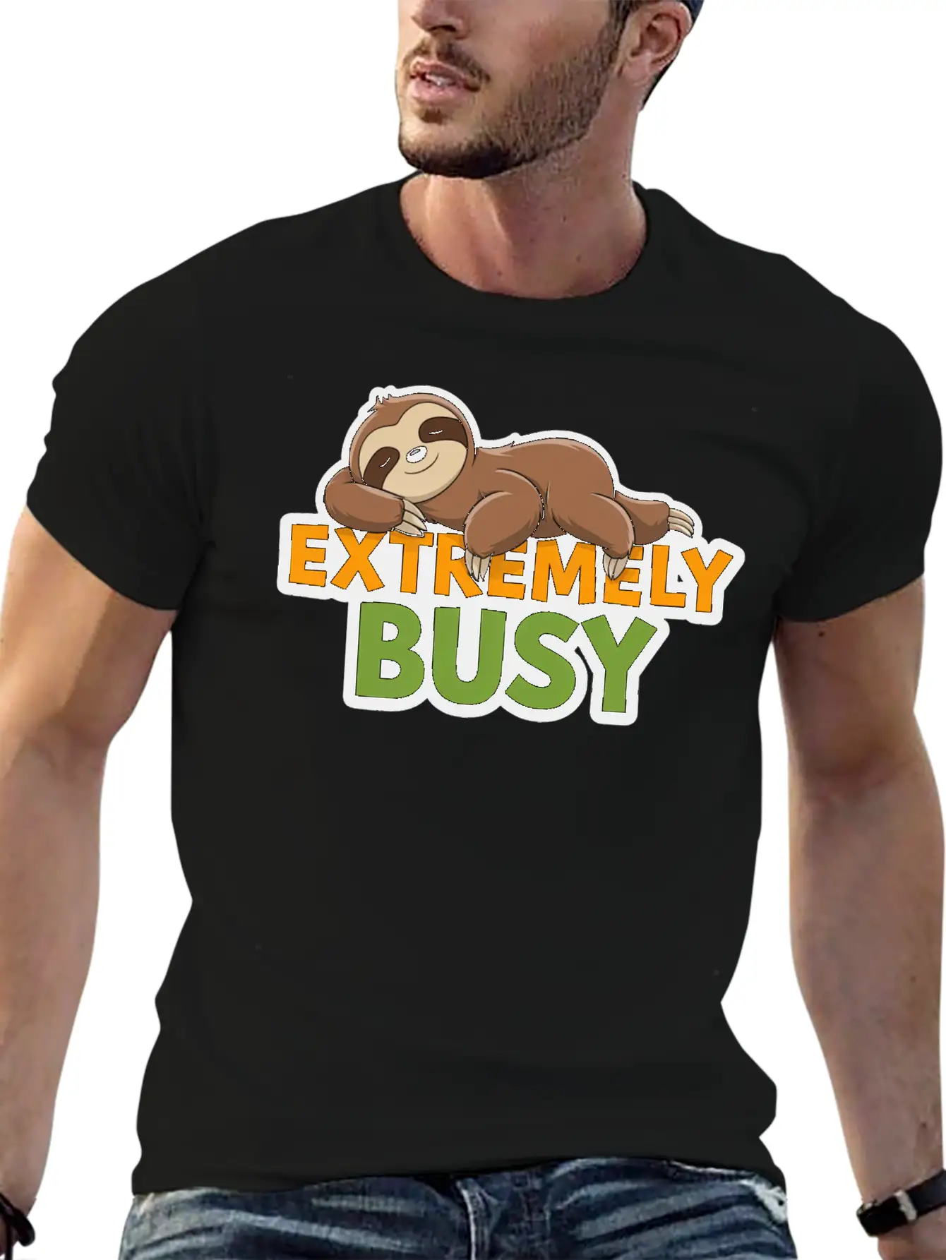 Extremely Busy Stylish Everyday T-Shirt – Unisex Basic Cotton Tee