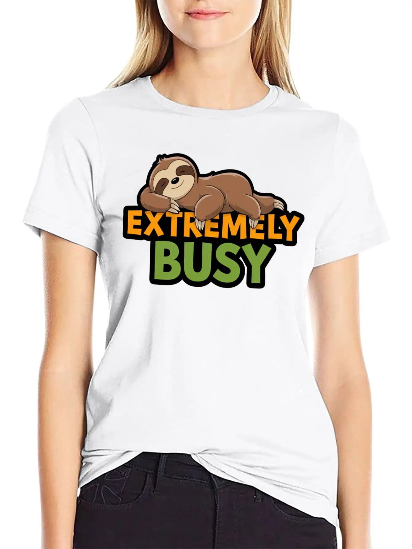 Extremely Busy Stylish Everyday T-Shirt – Unisex Basic Cotton Tee