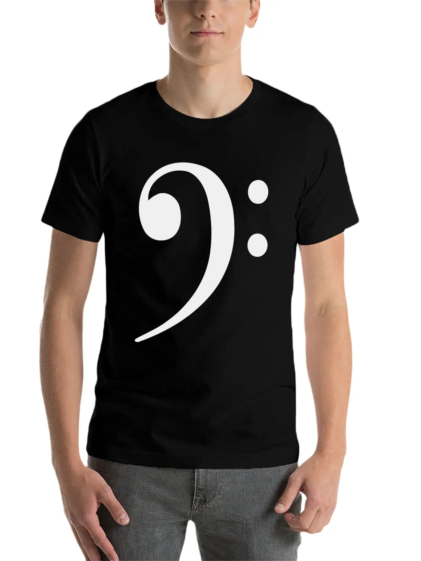 F Clef Stylish Everyday T-Shirt – Unisex Basic Cotton Tee
