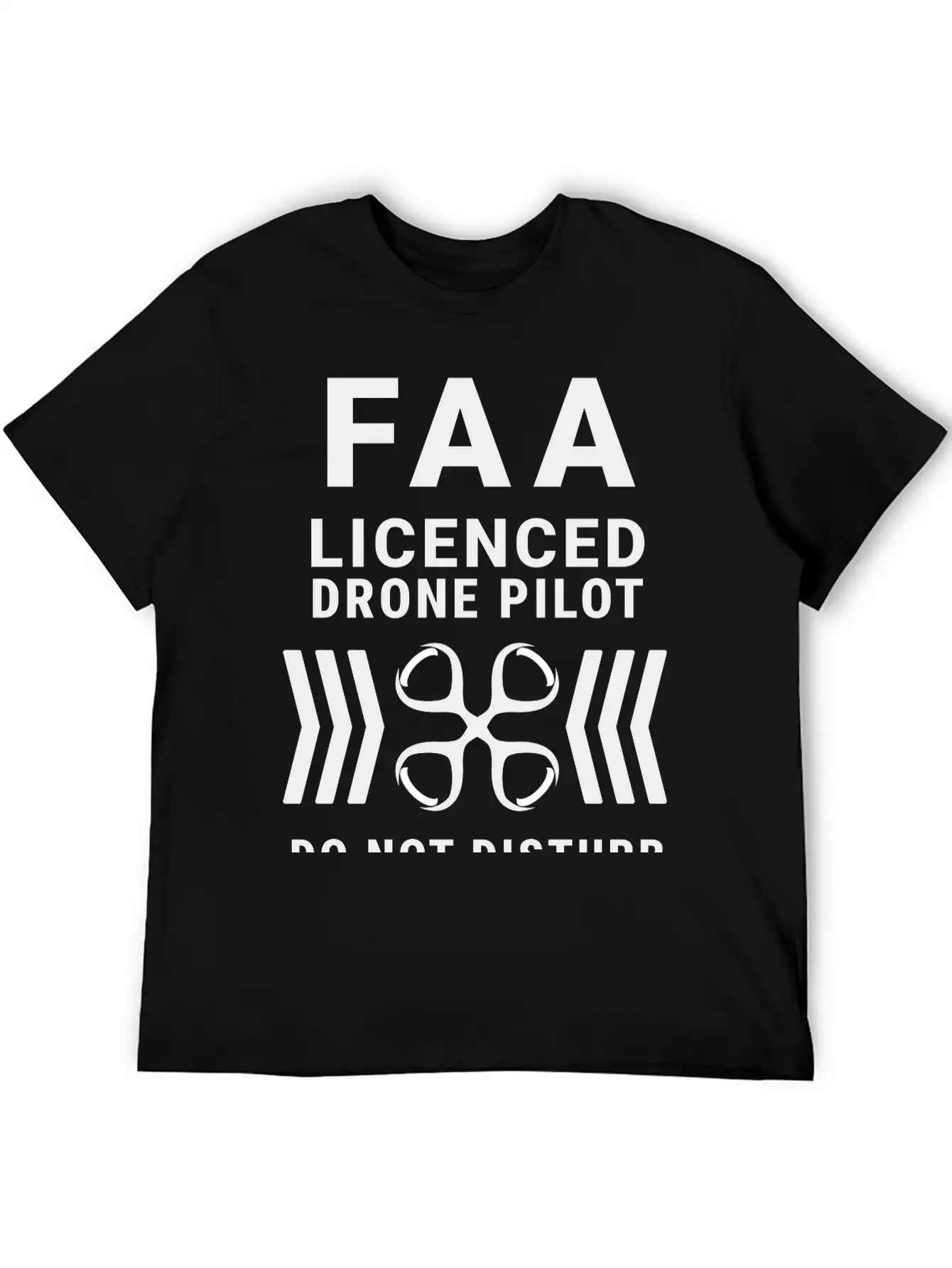 FAA Certified - Quad Dark Relaxed Everyday Tee – Lightweight And Durable Cotton