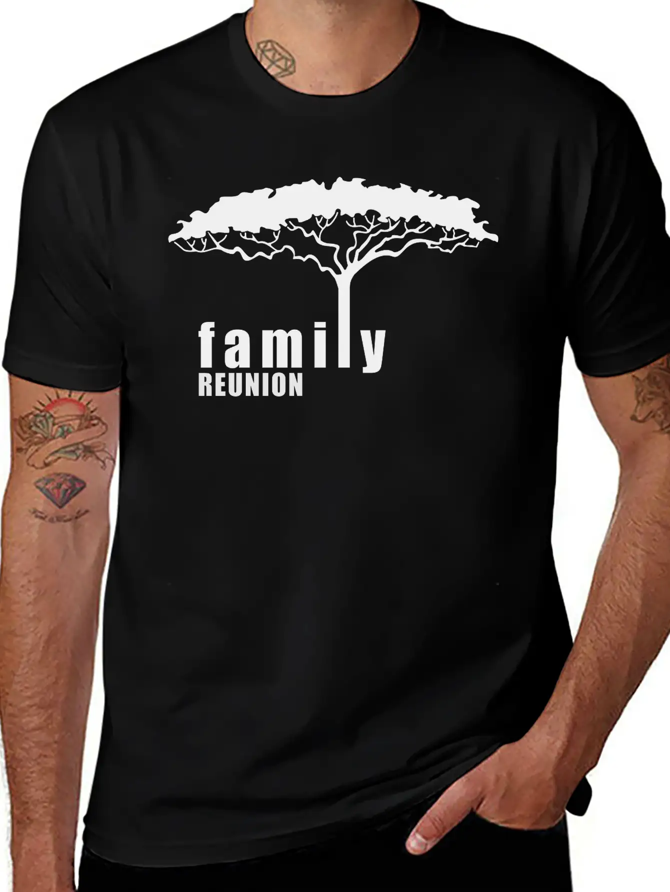Family Tree Unisex Cotton Tee – Relaxed Fit For Any Occasion