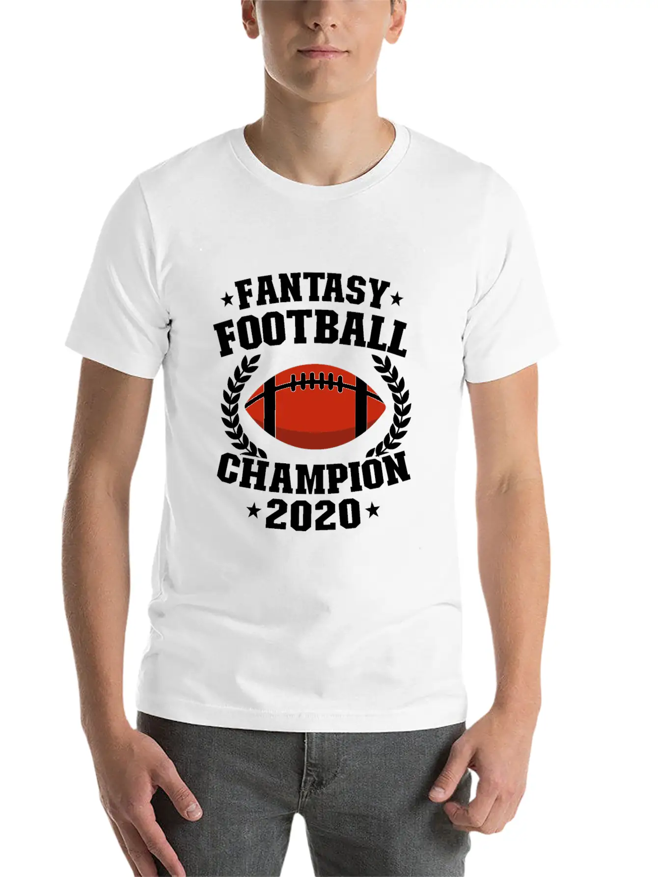 Fantasy Football Champion 2020 Player Funny Gift Basic Graphic T-Shirt – Daily Comfort In Soft Cotton