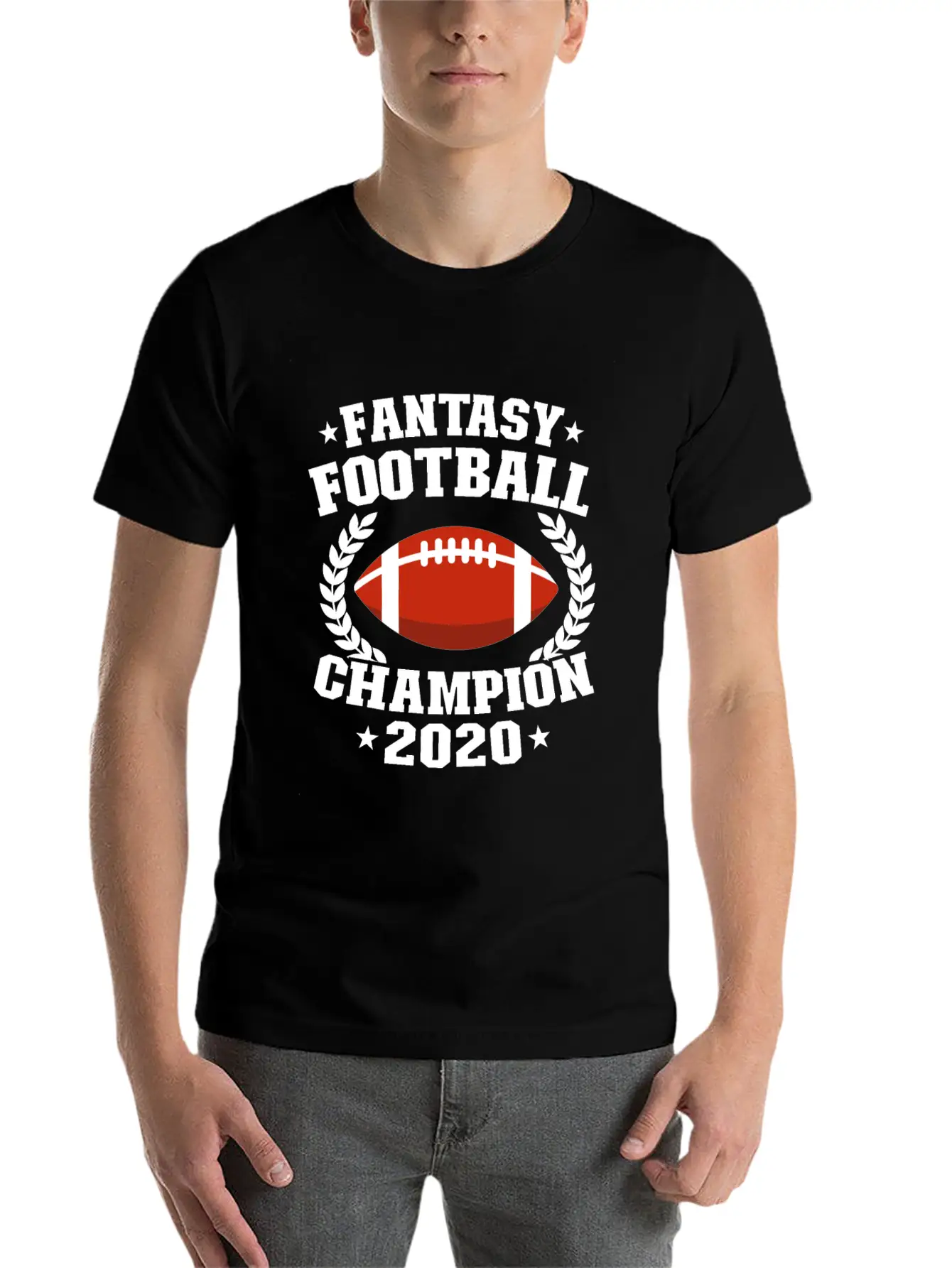 Fantasy Football Champion 2020 Player Funny Gift Basic Graphic T-Shirt – Daily Comfort In Soft Cotton