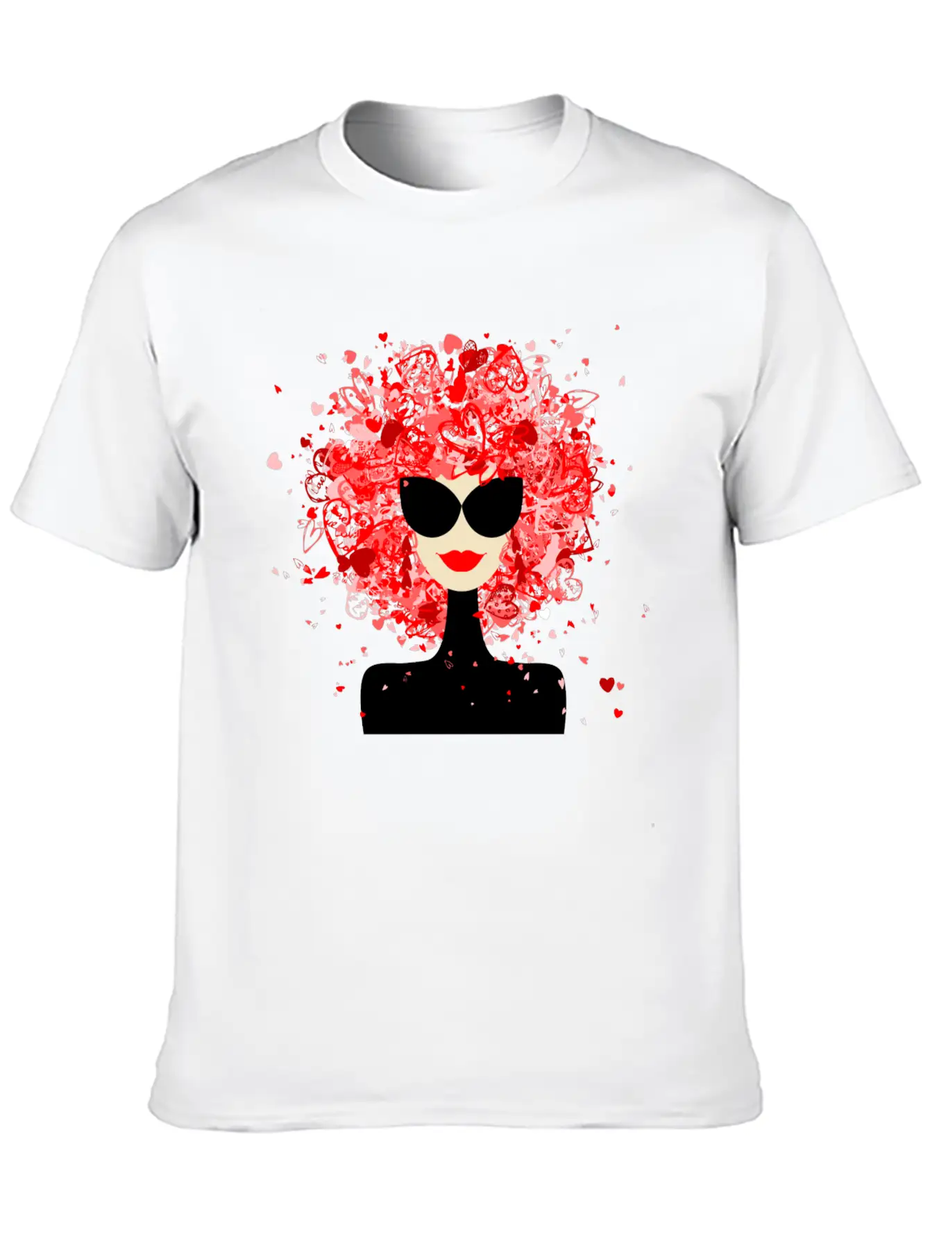 Fashion Girl Stylish Everyday T-Shirt – Unisex Basic Cotton Tee