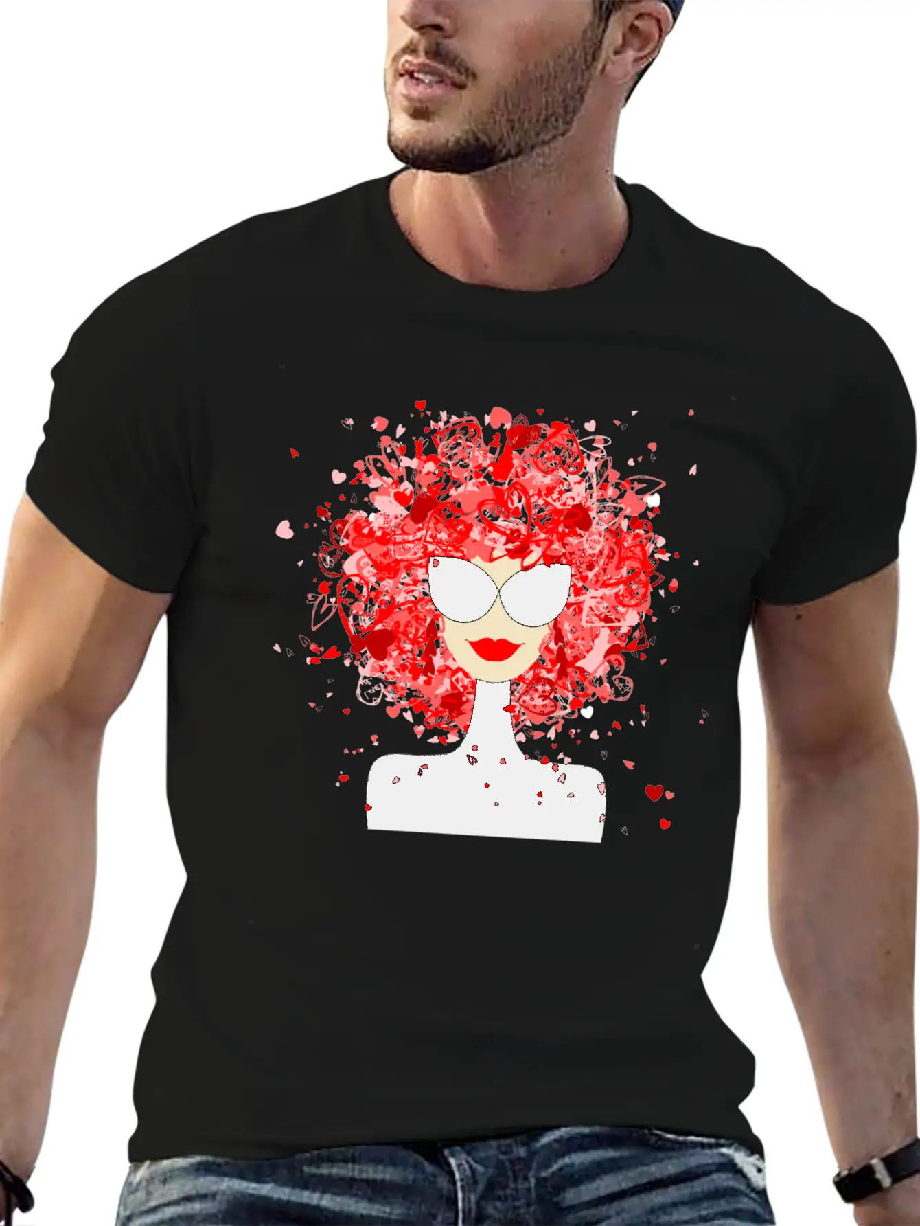Fashion Girl Stylish Everyday T-Shirt – Unisex Basic Cotton Tee