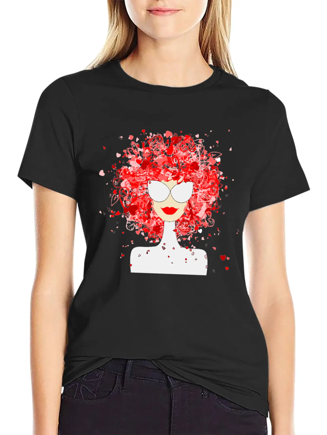 Fashion Girl Stylish Everyday T-Shirt – Unisex Basic Cotton Tee