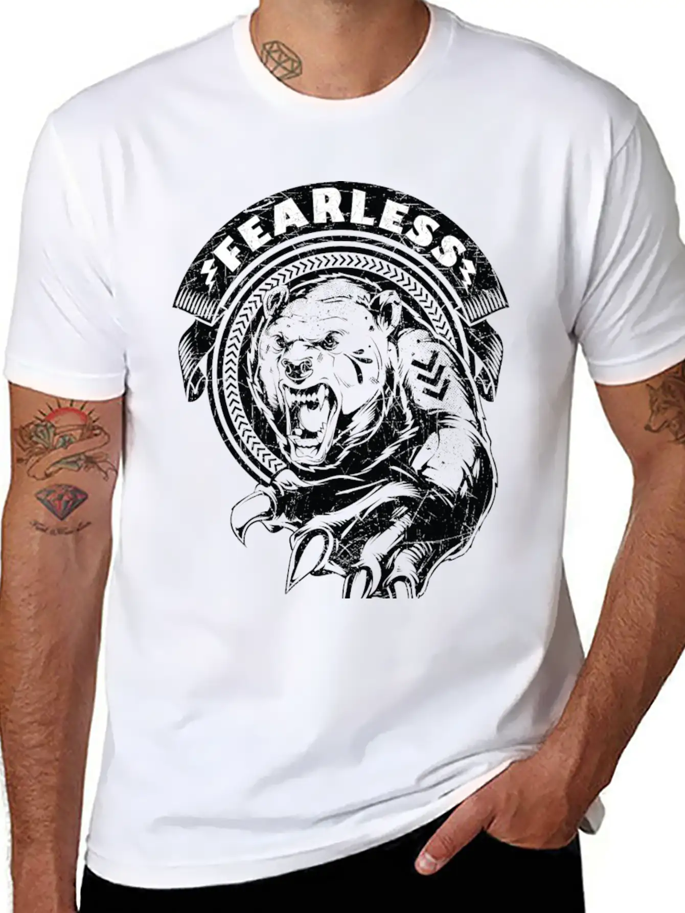 Fearless Stylish Everyday T-Shirt – Unisex Basic Cotton Tee