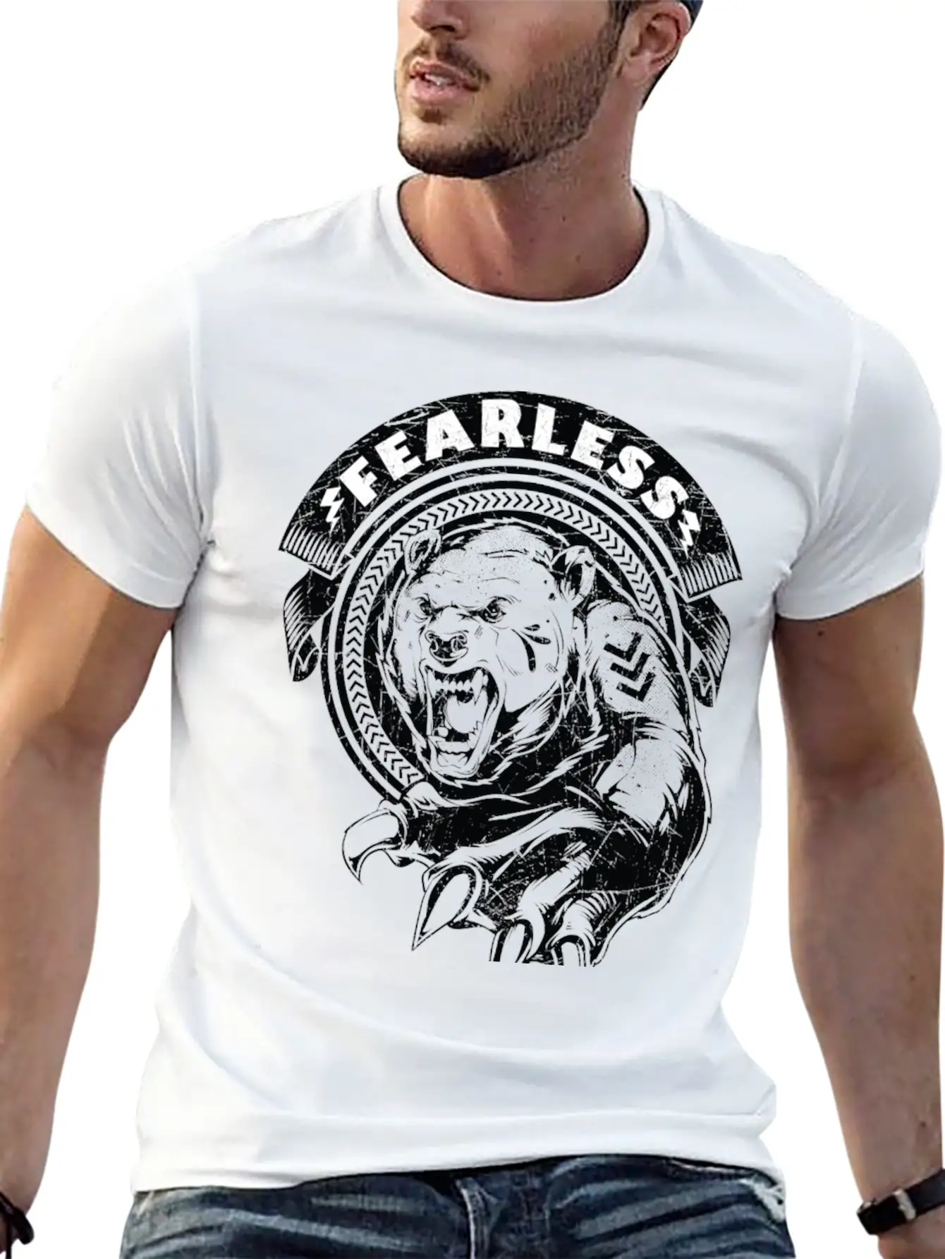 Fearless Stylish Everyday T-Shirt – Unisex Basic Cotton Tee