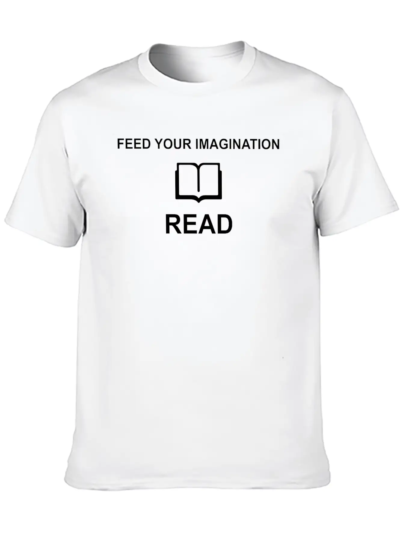 Feed Your Imagination Stylish Everyday T-Shirt – Unisex Basic Cotton Tee