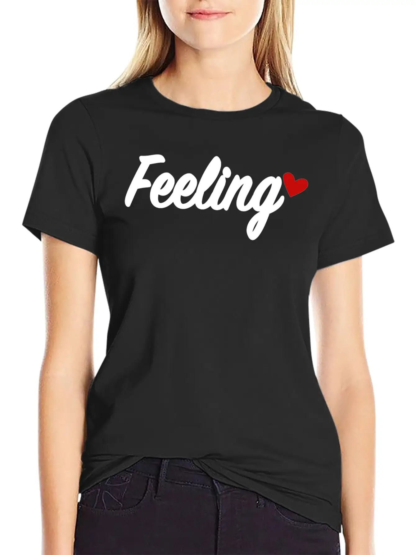 Feeling Basic Graphic T-Shirt – Daily Comfort In Soft Cotton