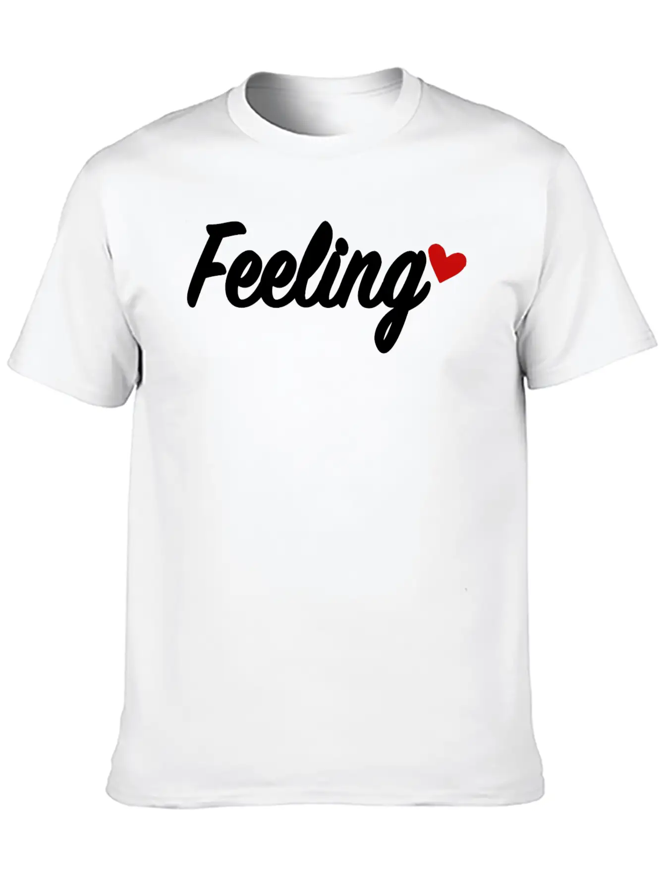 Feeling Basic Graphic T-Shirt – Daily Comfort In Soft Cotton