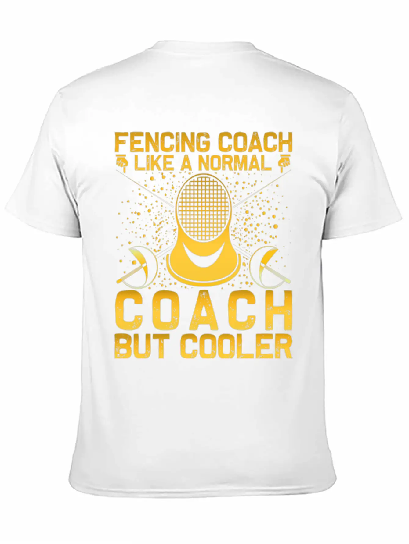 Fencing Coach Like A Normal Coach Basic Graphic T-Shirt – Daily Comfort In Soft Cotton