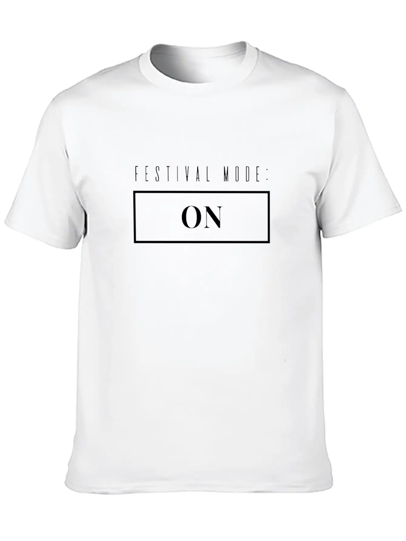 Festival Mode: ON Basic Graphic T-Shirt – Daily Comfort In Soft Cotton