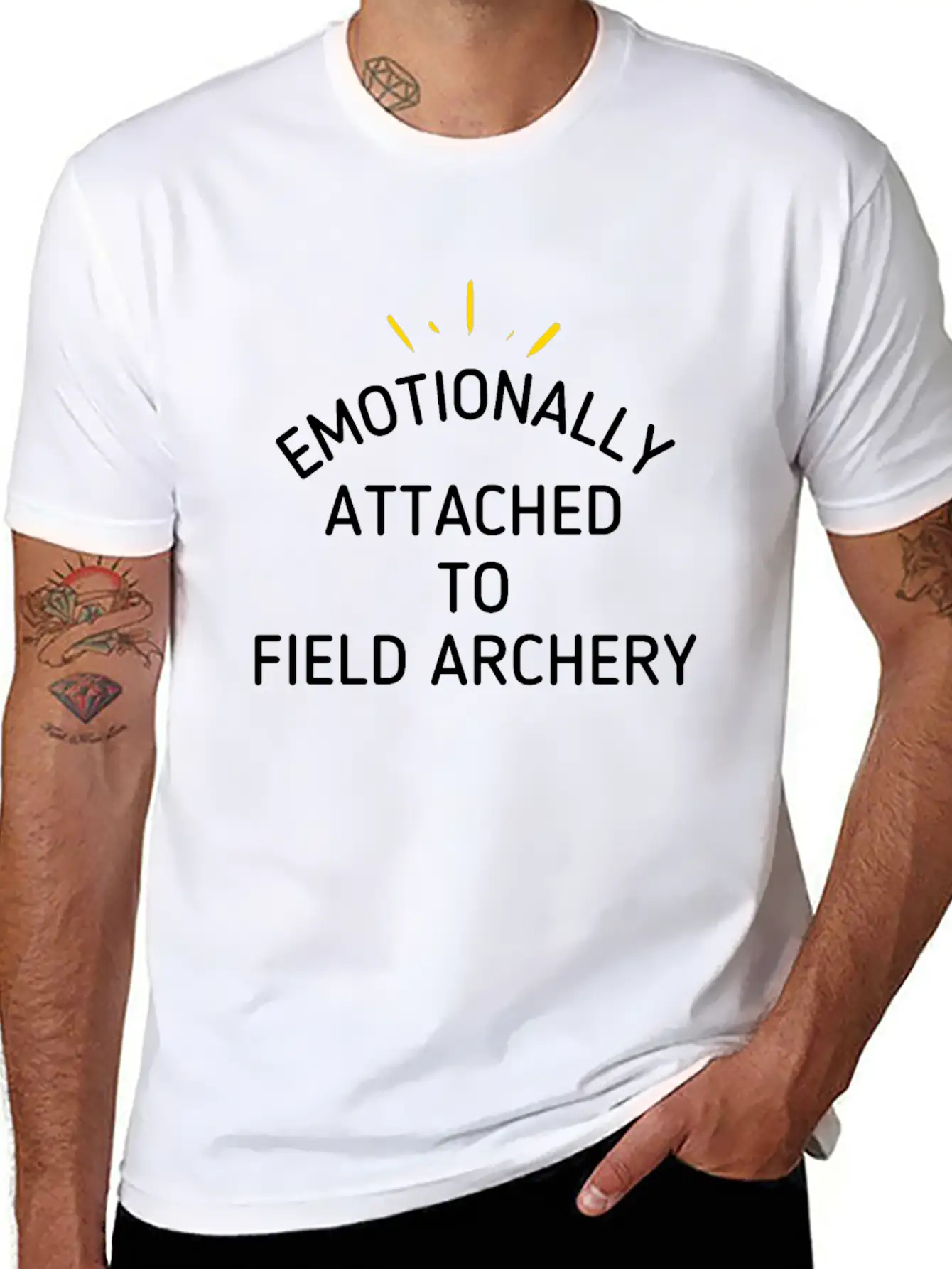 Field Archery Stylish Everyday T-Shirt – Unisex Basic Cotton Tee