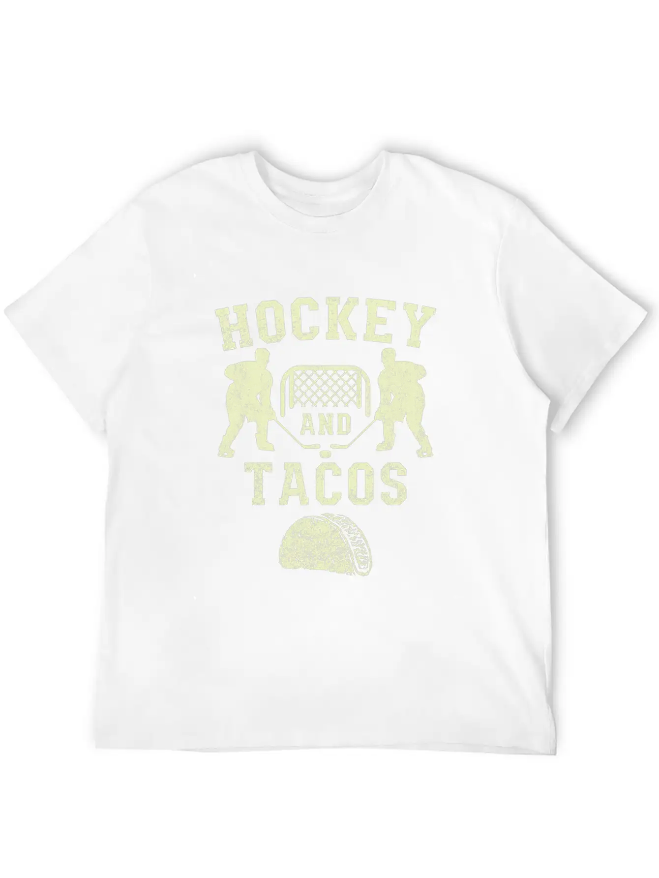 Field Hockey And Tacos Fan League Ice Hockey Humor Lightweight Cotton T-Shirt – Daily Comfort Graphic Shirt