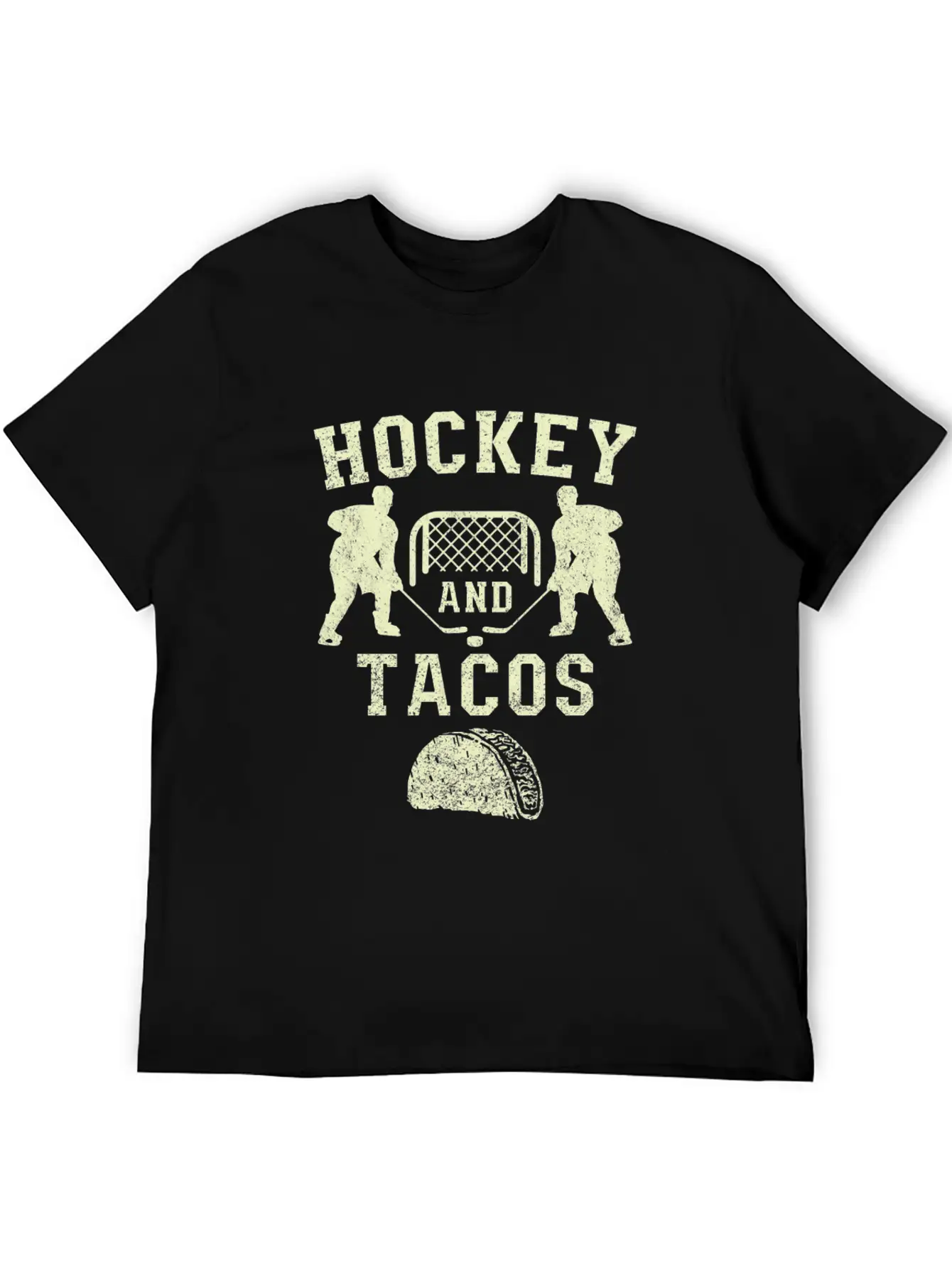 Field Hockey And Tacos Fan League Ice Hockey Humor Lightweight Cotton T-Shirt – Daily Comfort Graphic Shirt