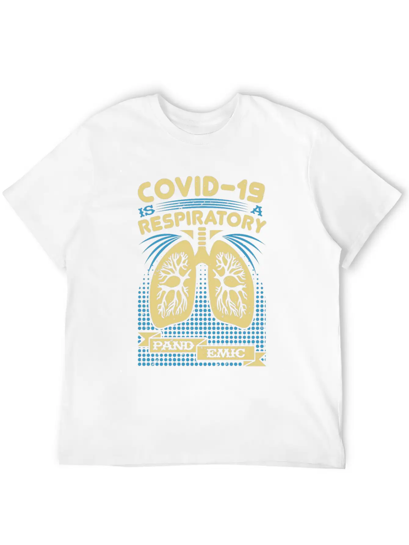 Fight Against The Pandemic. Let's Defeat Covid-19 Basic Graphic T-Shirt – Daily Comfort In Soft Cotton