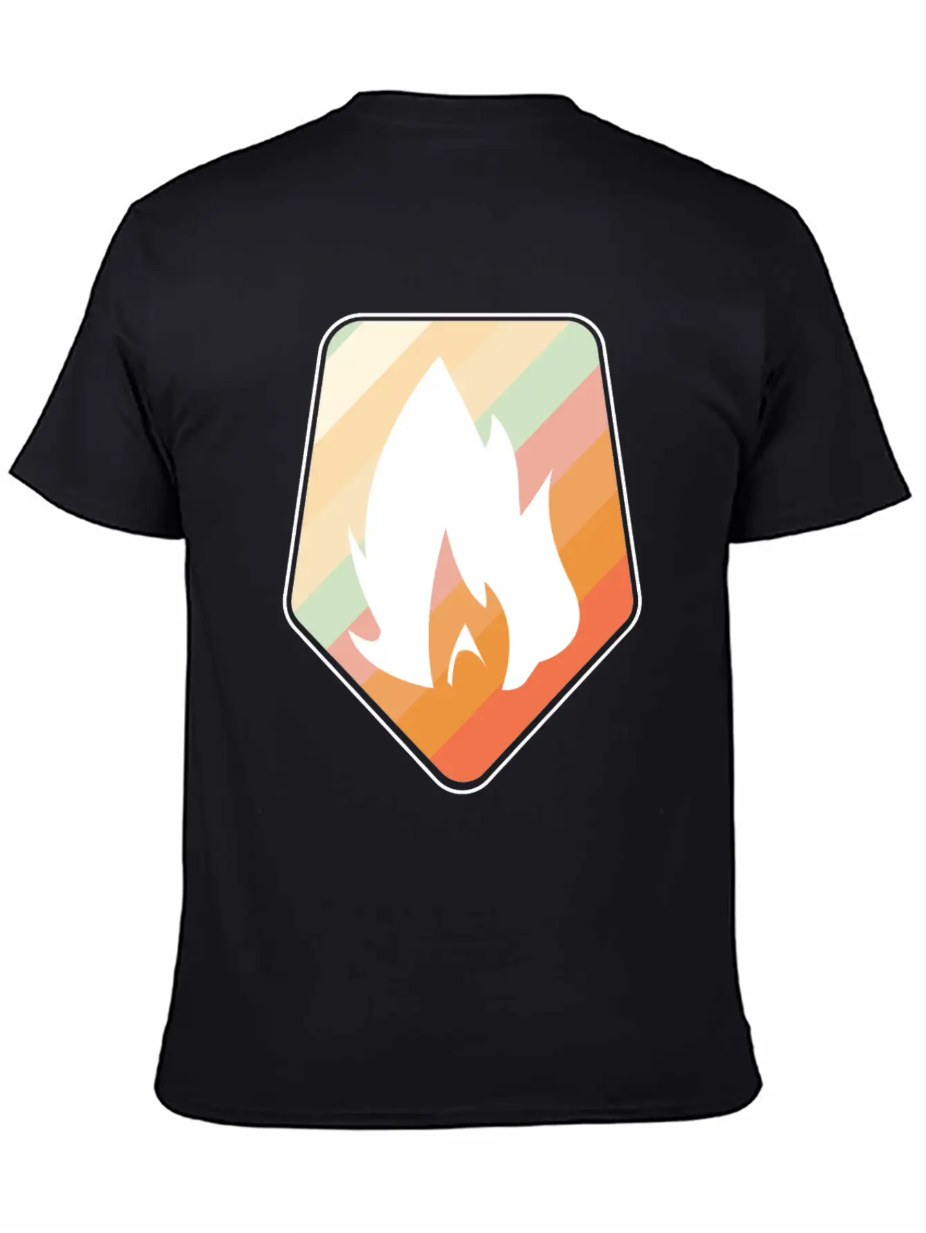 Fire Flame Gift Stylish Everyday T-Shirt – Unisex Basic Cotton Tee
