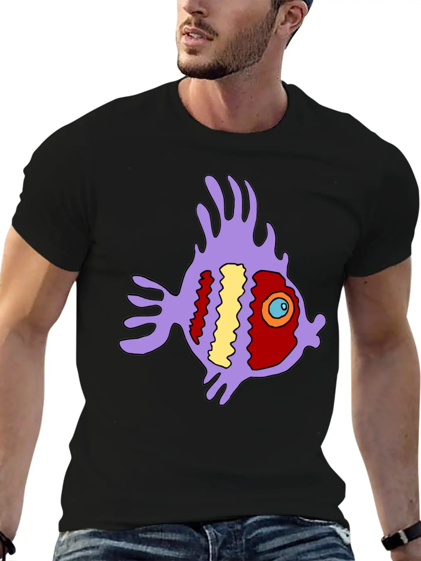 Fish No. 5 Stylish Everyday T-Shirt – Unisex Basic Cotton Tee