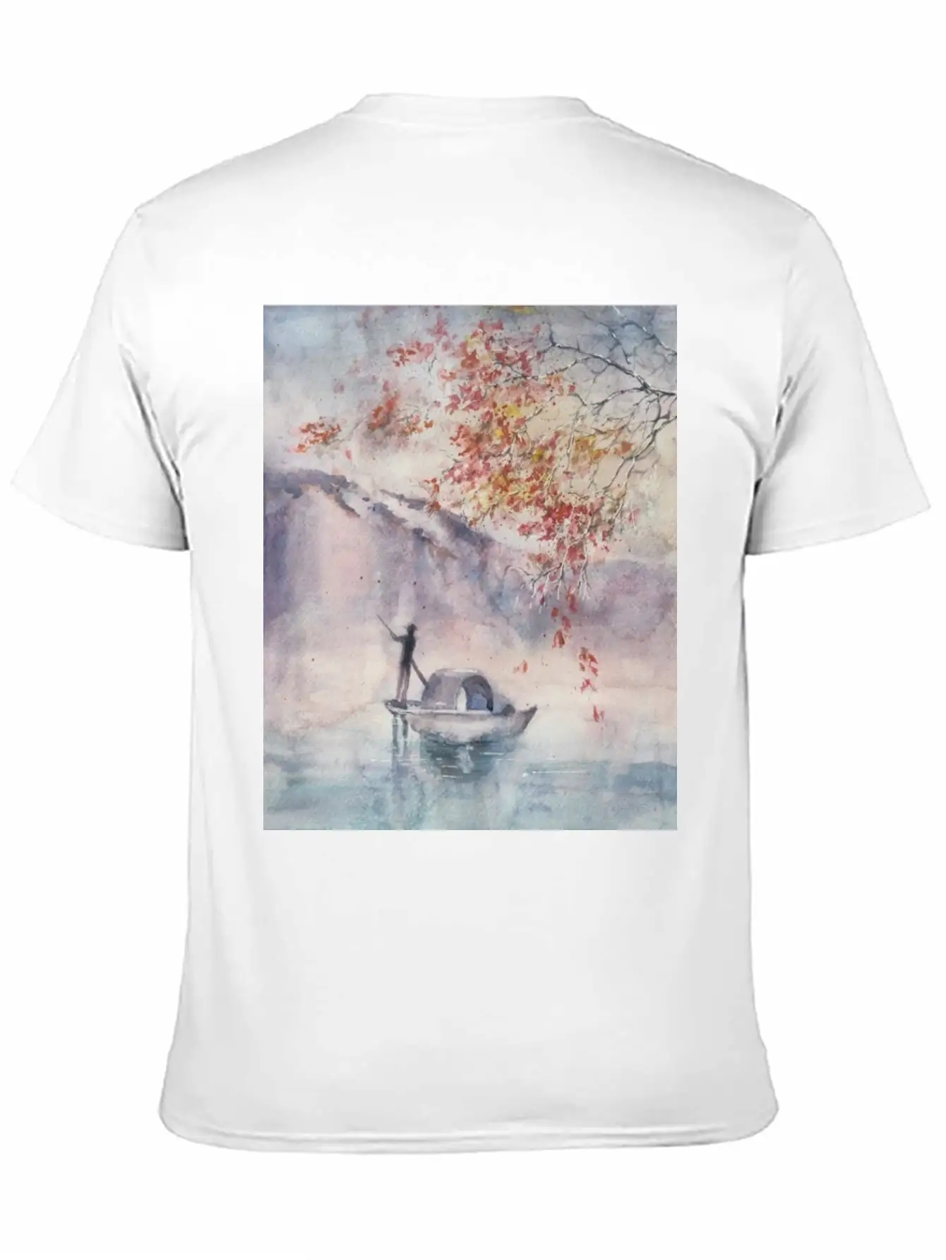 Fishing Boat In Asia Relaxed Everyday Tee – Lightweight And Durable Cotton