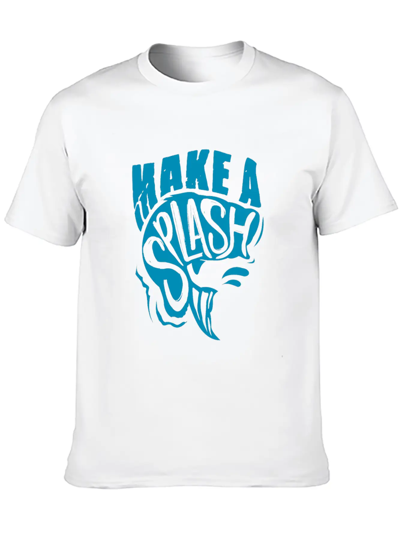 Fishing Fish Classic Crew Neck Graphic Tee – Everyday Minimal Look