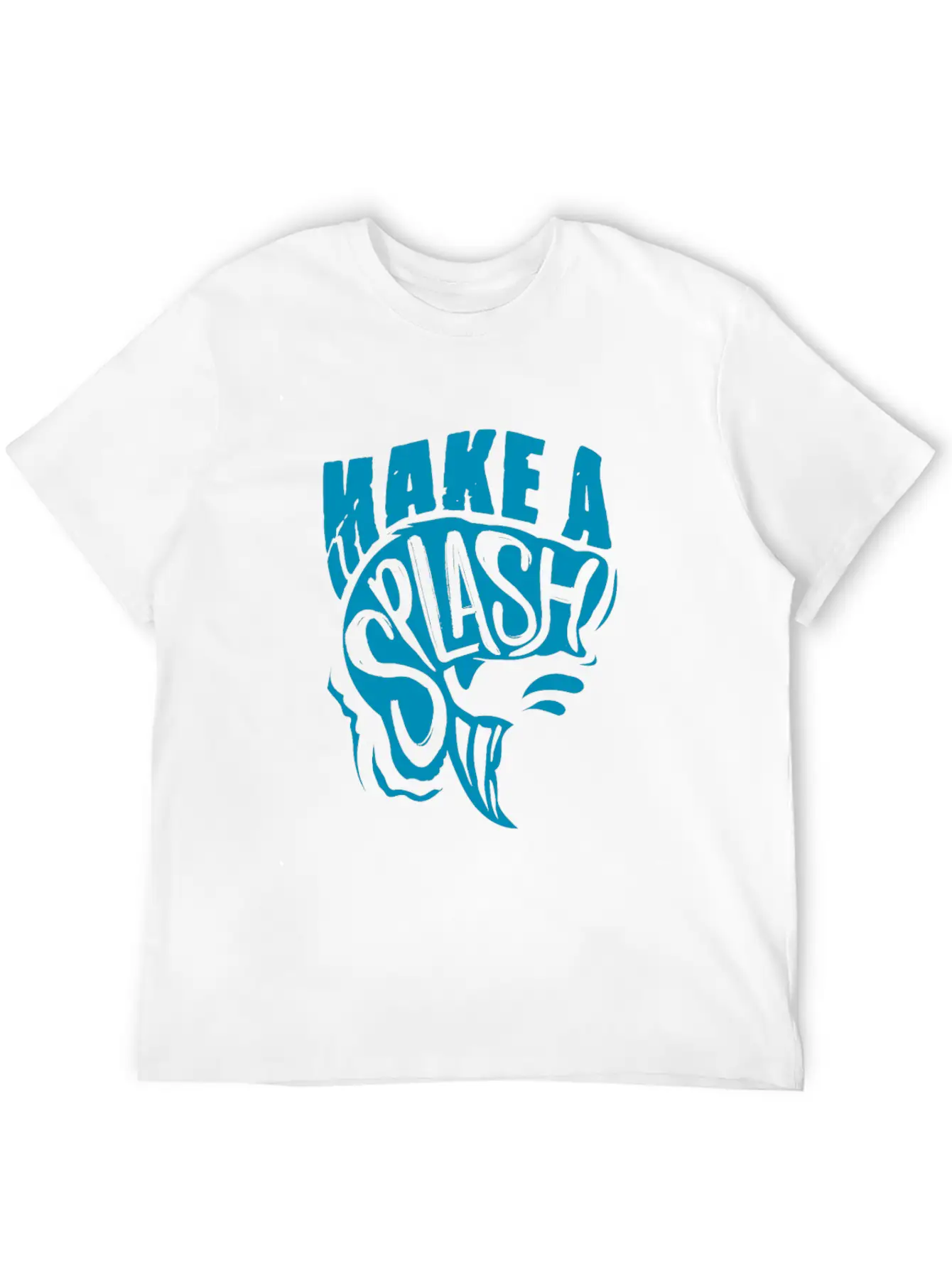 Fishing Fish Classic Crew Neck Graphic Tee – Everyday Minimal Look