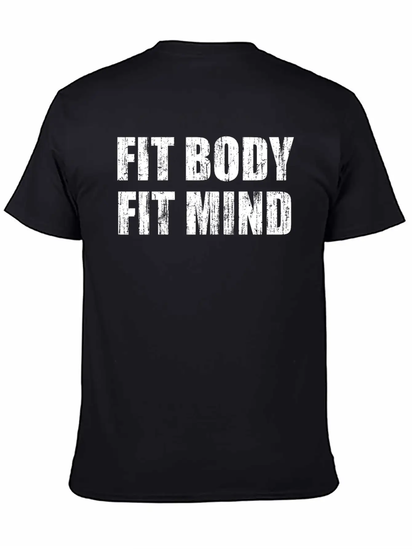Fit Body Fit Mind Stylish Everyday T-Shirt – Unisex Basic Cotton Tee