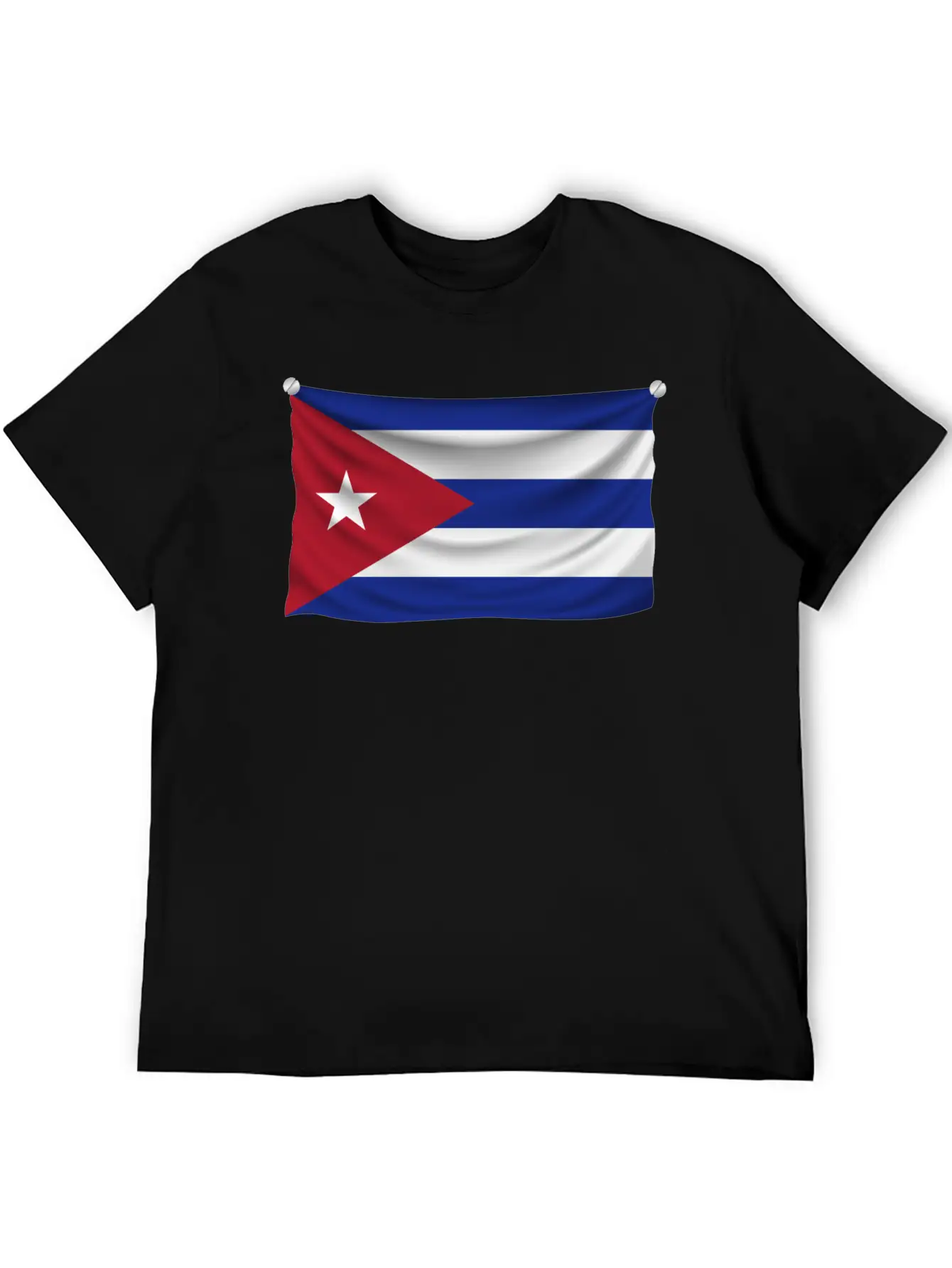 Flag Cuba Relaxed Everyday Tee – Lightweight And Durable Cotton