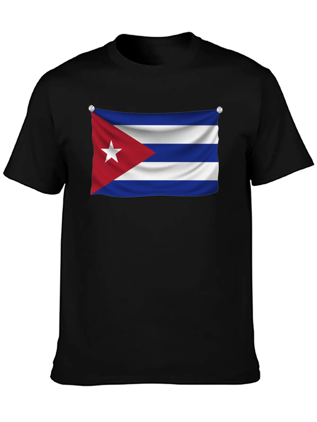 Flag Cuba Relaxed Everyday Tee – Lightweight And Durable Cotton