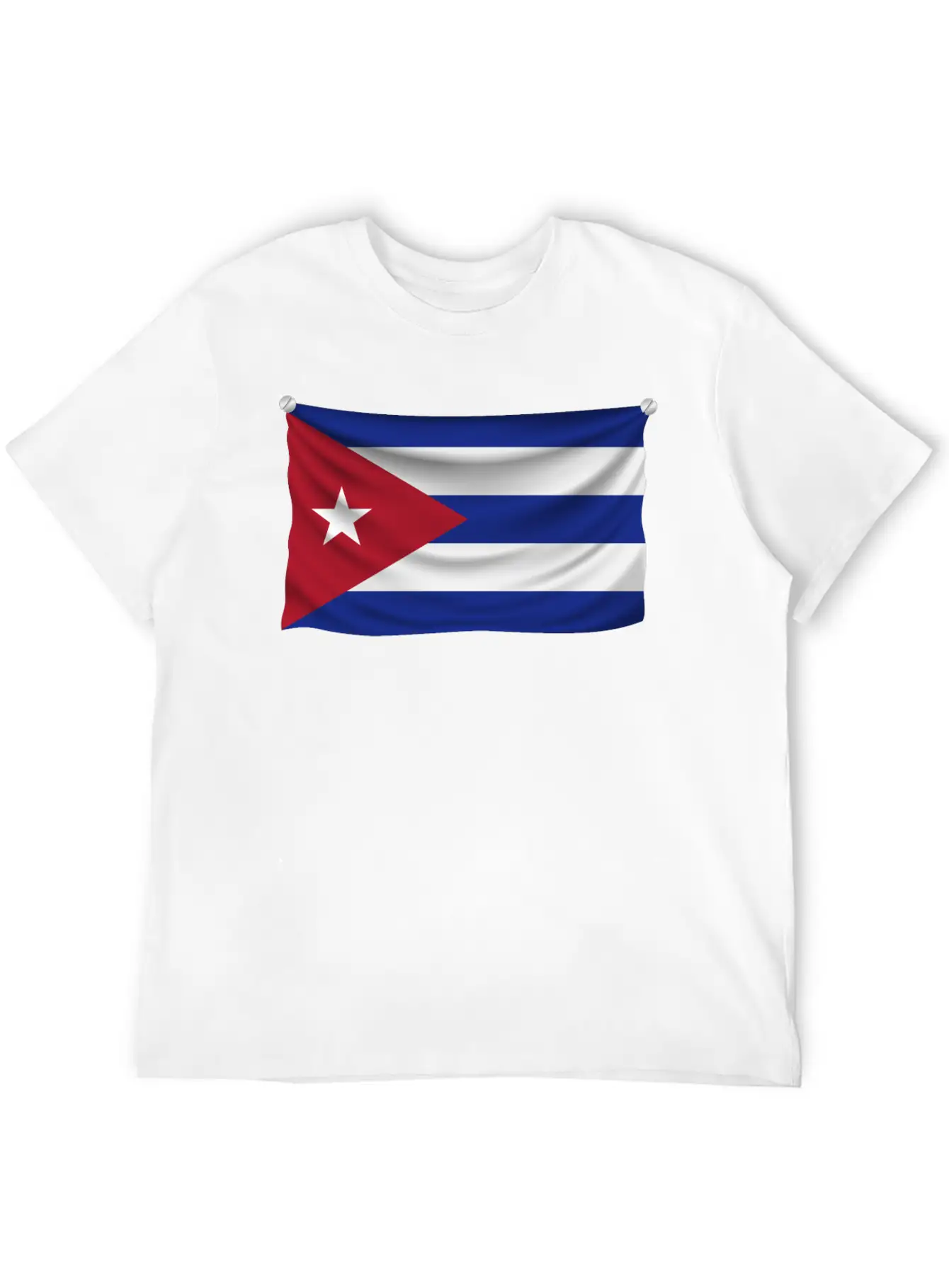 Flag Cuba Relaxed Everyday Tee – Lightweight And Durable Cotton