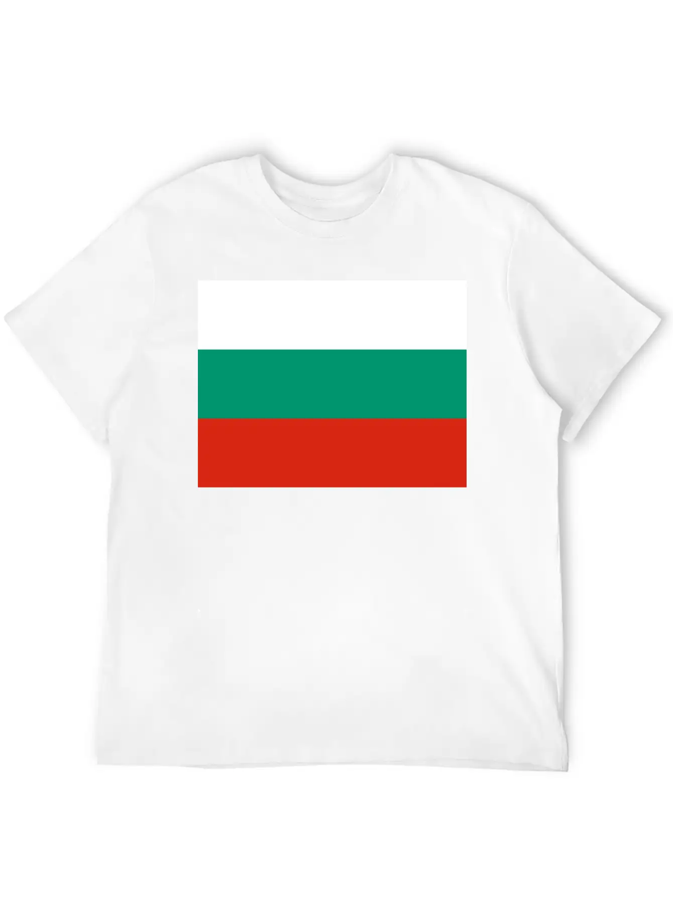 Flag Of Bulgaria (bg) Unisex Cotton Tee – Relaxed Fit For Any Occasion