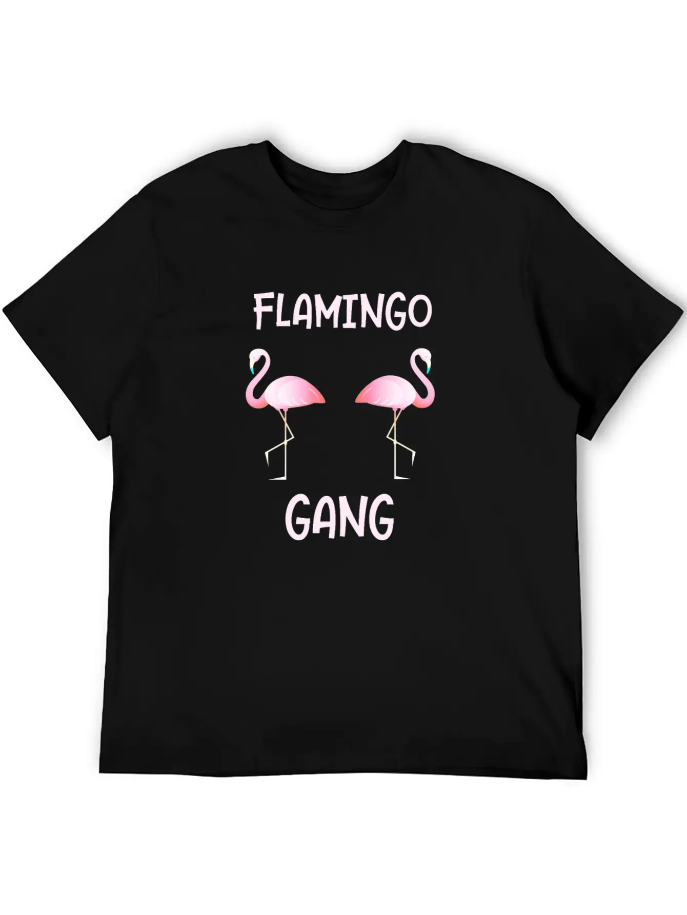 Flamingo Gang As A Gift Flamingos Flamingogear Relaxed Everyday Tee – Lightweight And Durable Cotton