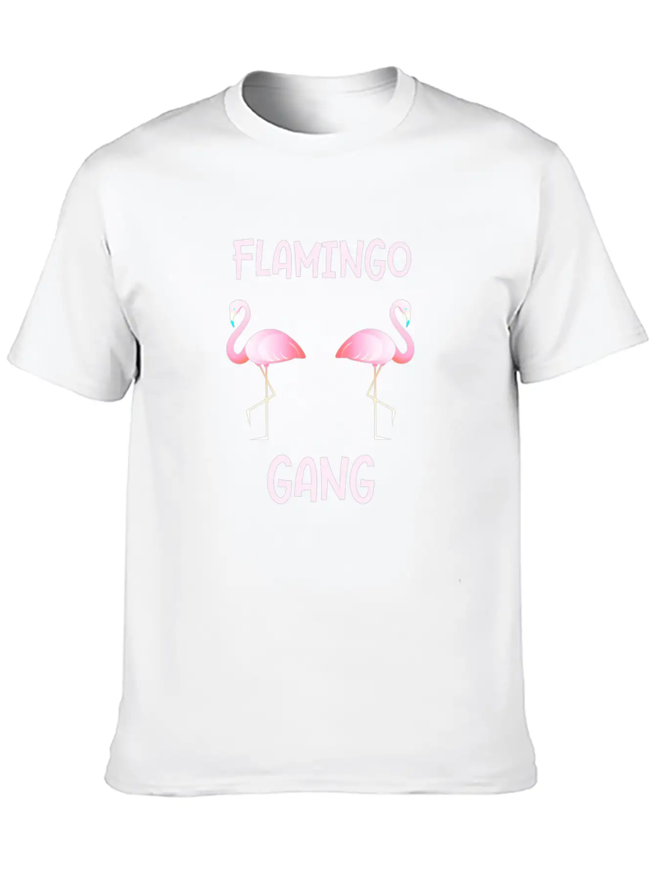 Flamingo Gang As A Gift Flamingos Flamingogear Relaxed Everyday Tee – Lightweight And Durable Cotton