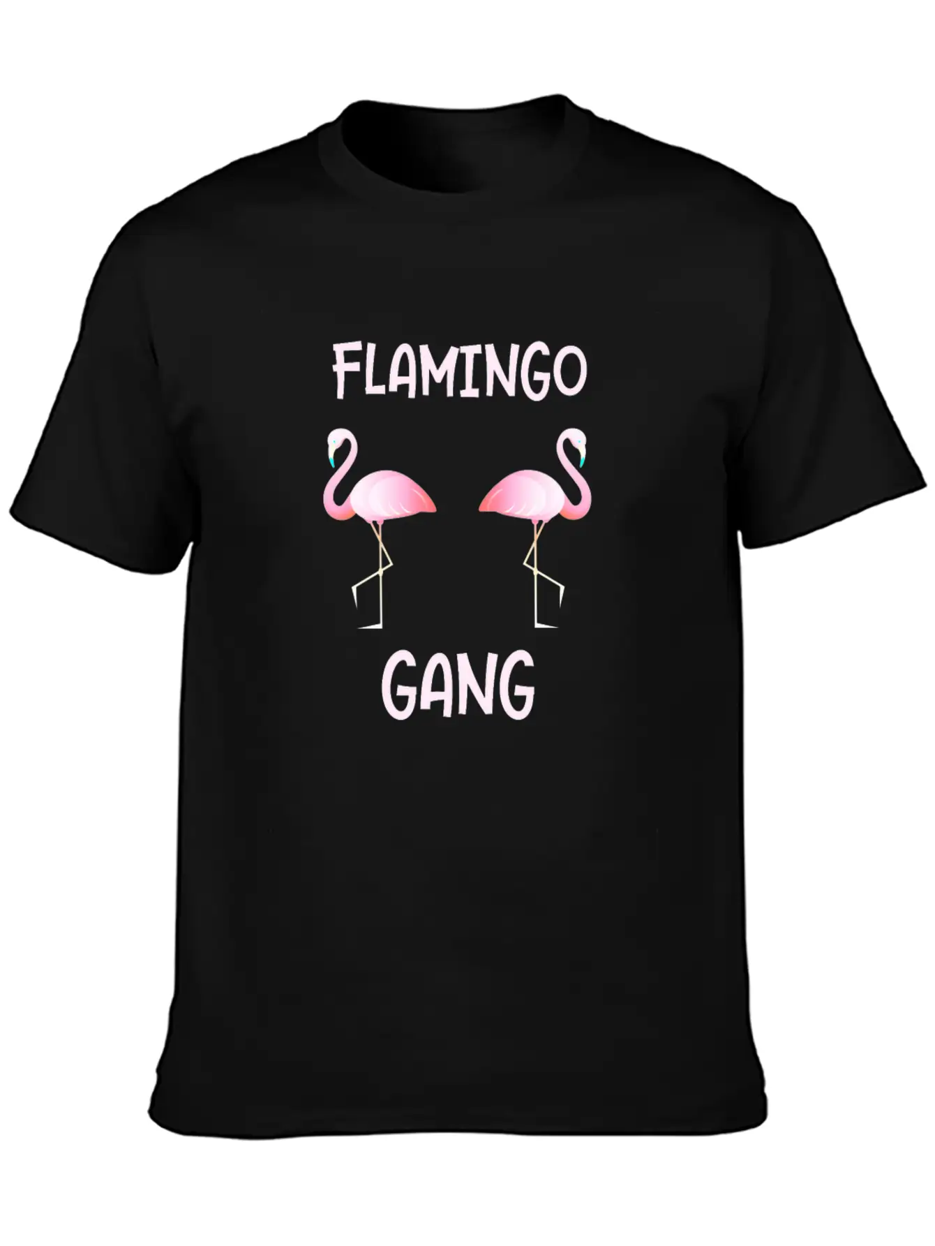 Flamingo Gang As A Gift Flamingos Flamingogear Relaxed Everyday Tee – Lightweight And Durable Cotton