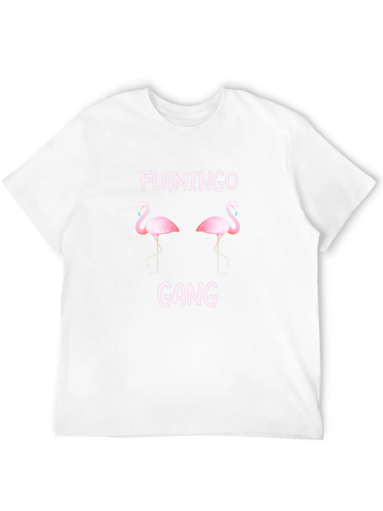 Flamingo Gang As A Gift Flamingos Flamingogear Relaxed Everyday Tee – Lightweight And Durable Cotton