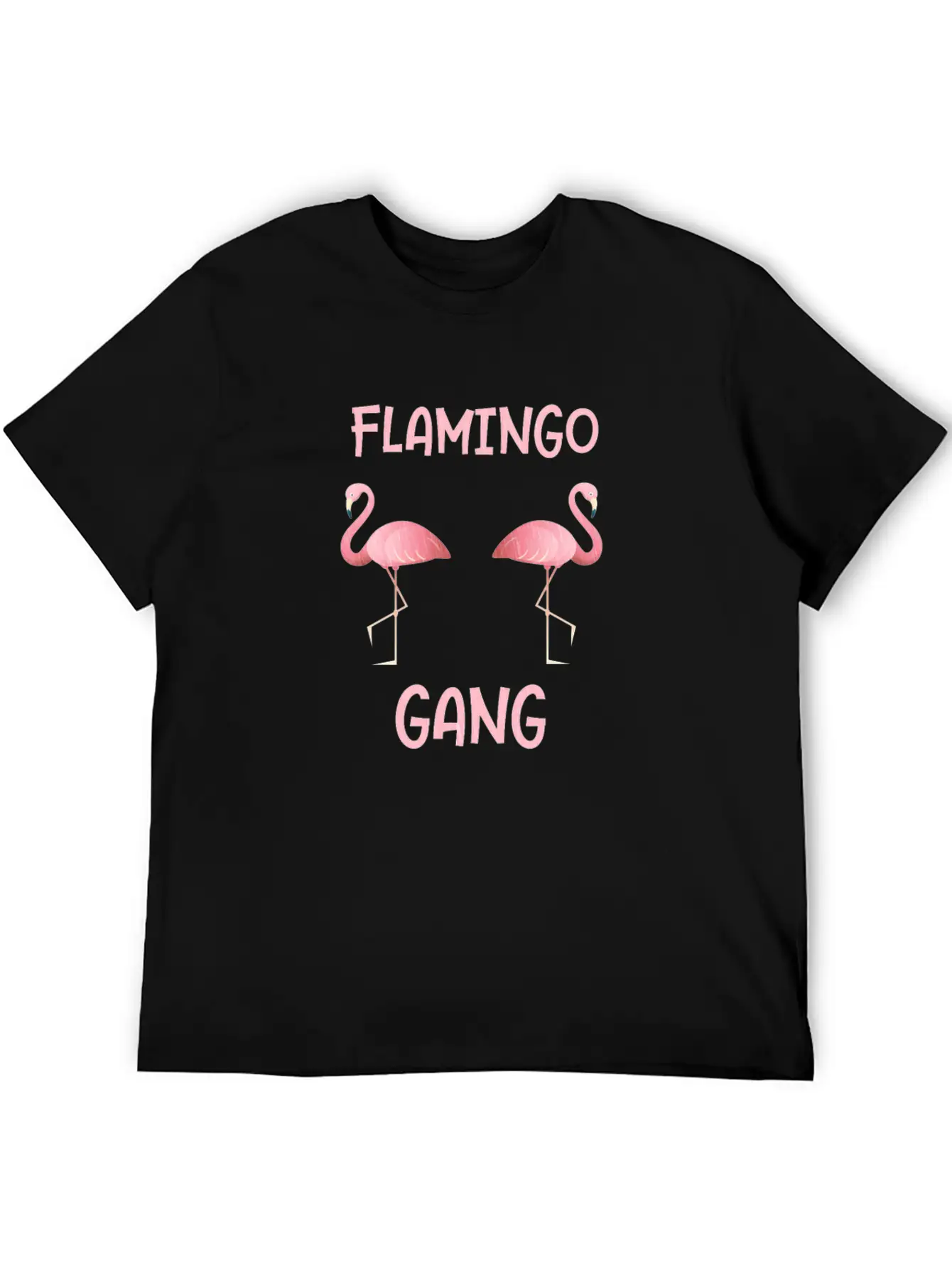 Flamingo Gang As A Gift Flamingos Gifts Stylish Everyday T-Shirt – Unisex Basic Cotton Tee