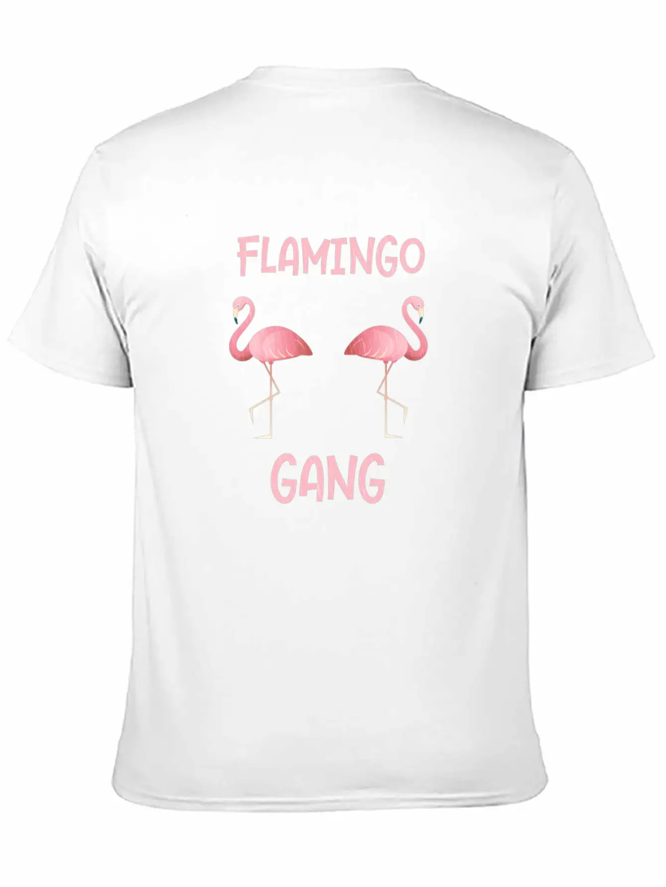 Flamingo Gang As A Gift Flamingos Gifts Stylish Everyday T-Shirt – Unisex Basic Cotton Tee