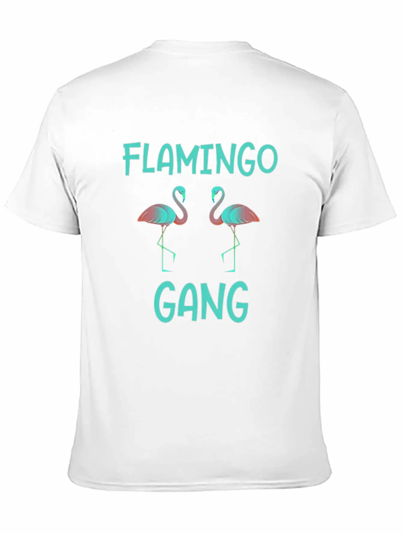 Flamingo Gang Cool Gift Flamingos Stylish Everyday T-Shirt – Unisex Basic Cotton Tee