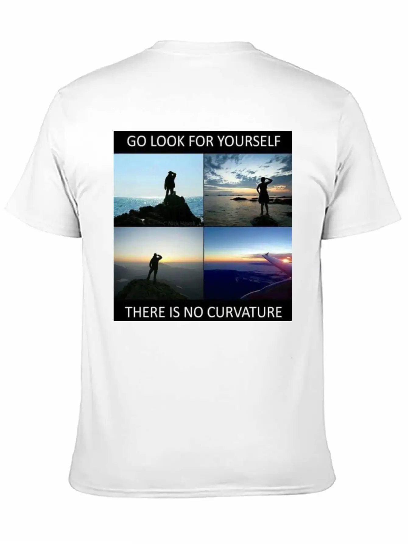 Flat Earth 11 Stylish Everyday T-Shirt – Unisex Basic Cotton Tee