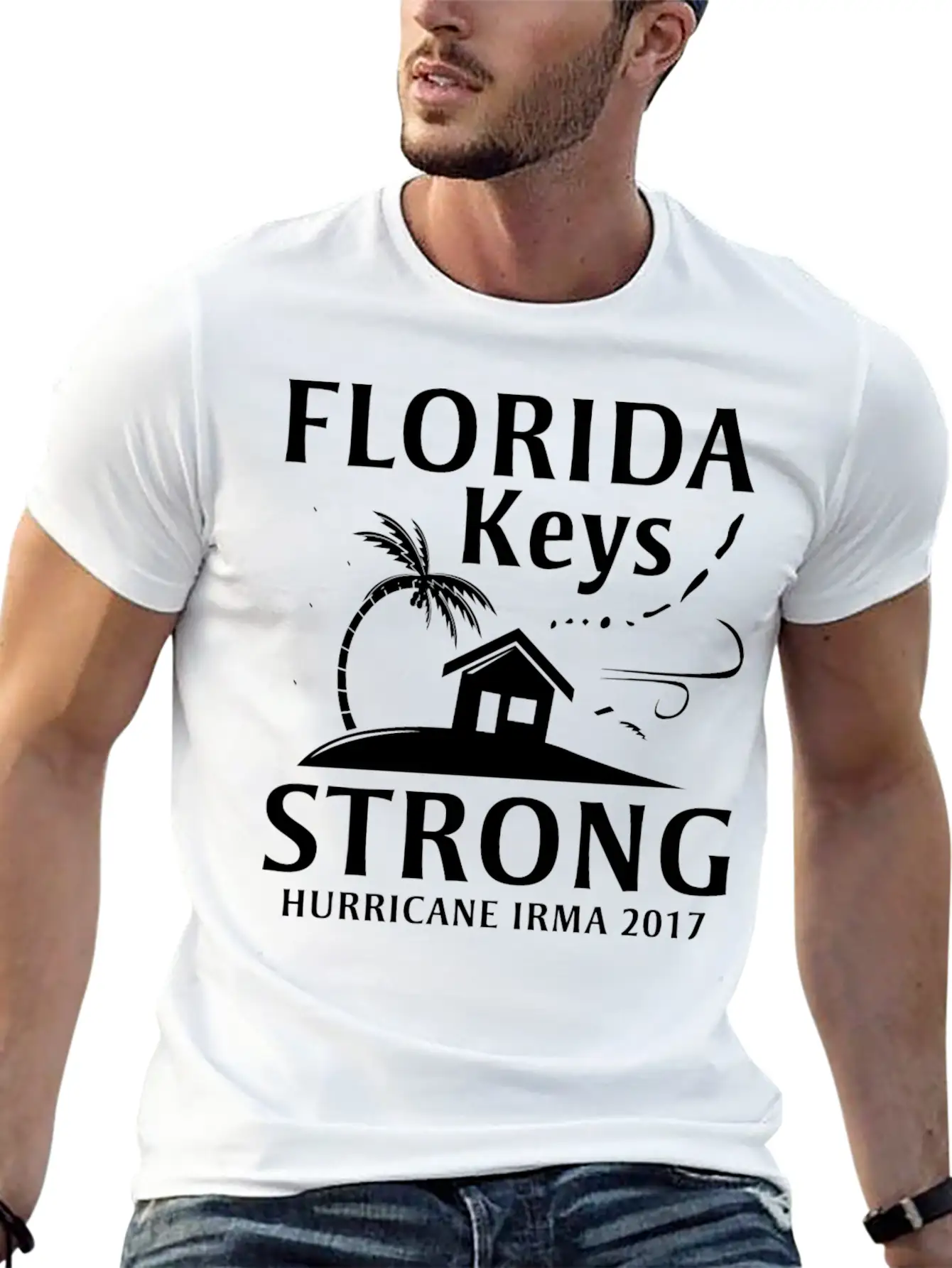 Florida Keys Strong Simple Everyday Graphic Tee – Lightweight Summer Wear