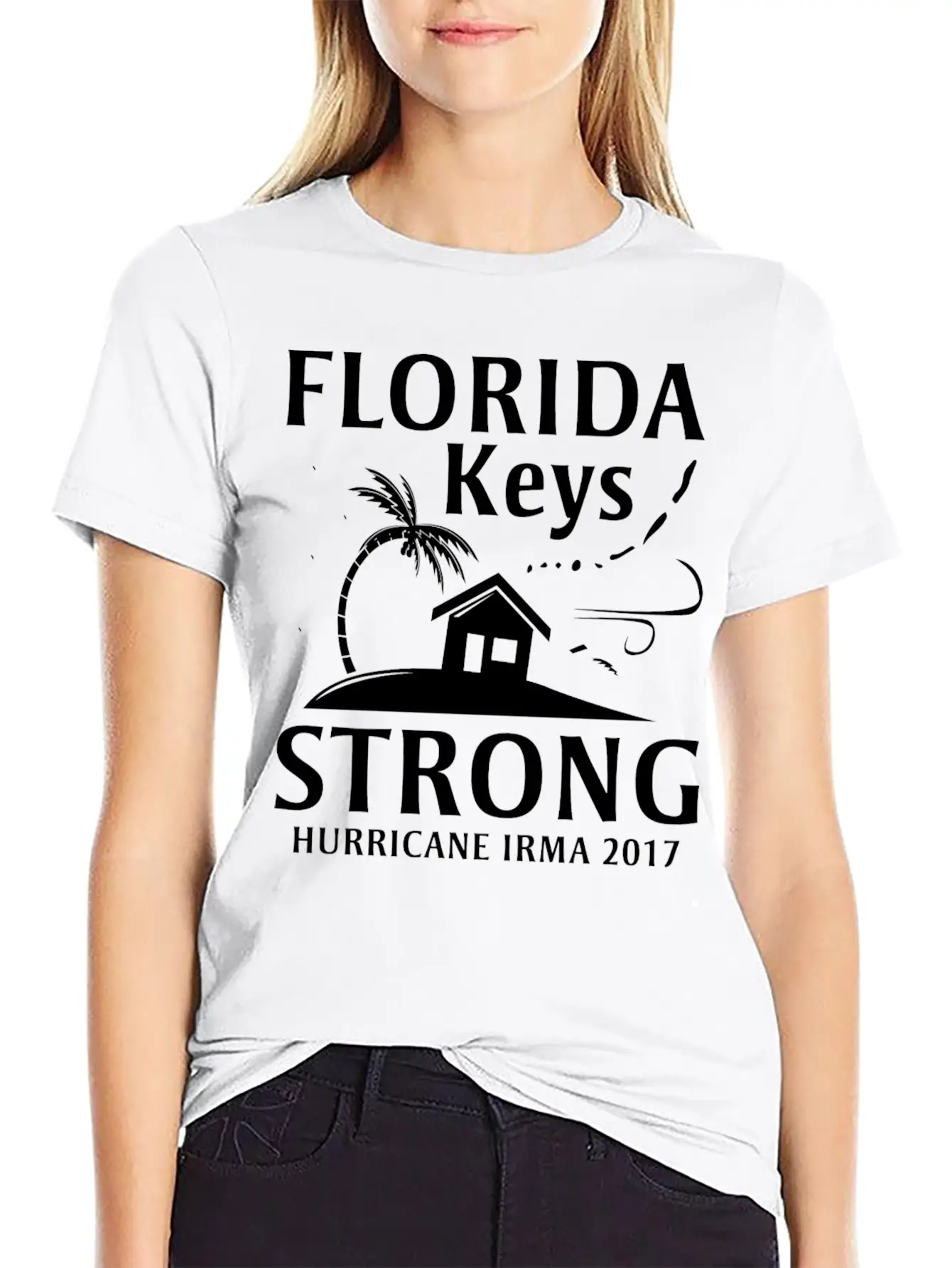 Florida Keys Strong Simple Everyday Graphic Tee – Lightweight Summer Wear
