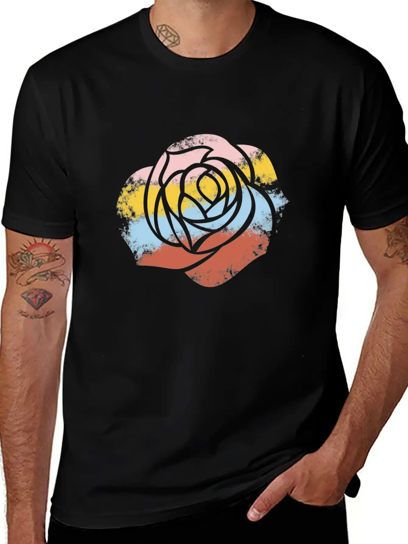 Flower Basic Graphic T-Shirt – Daily Comfort In Soft Cotton