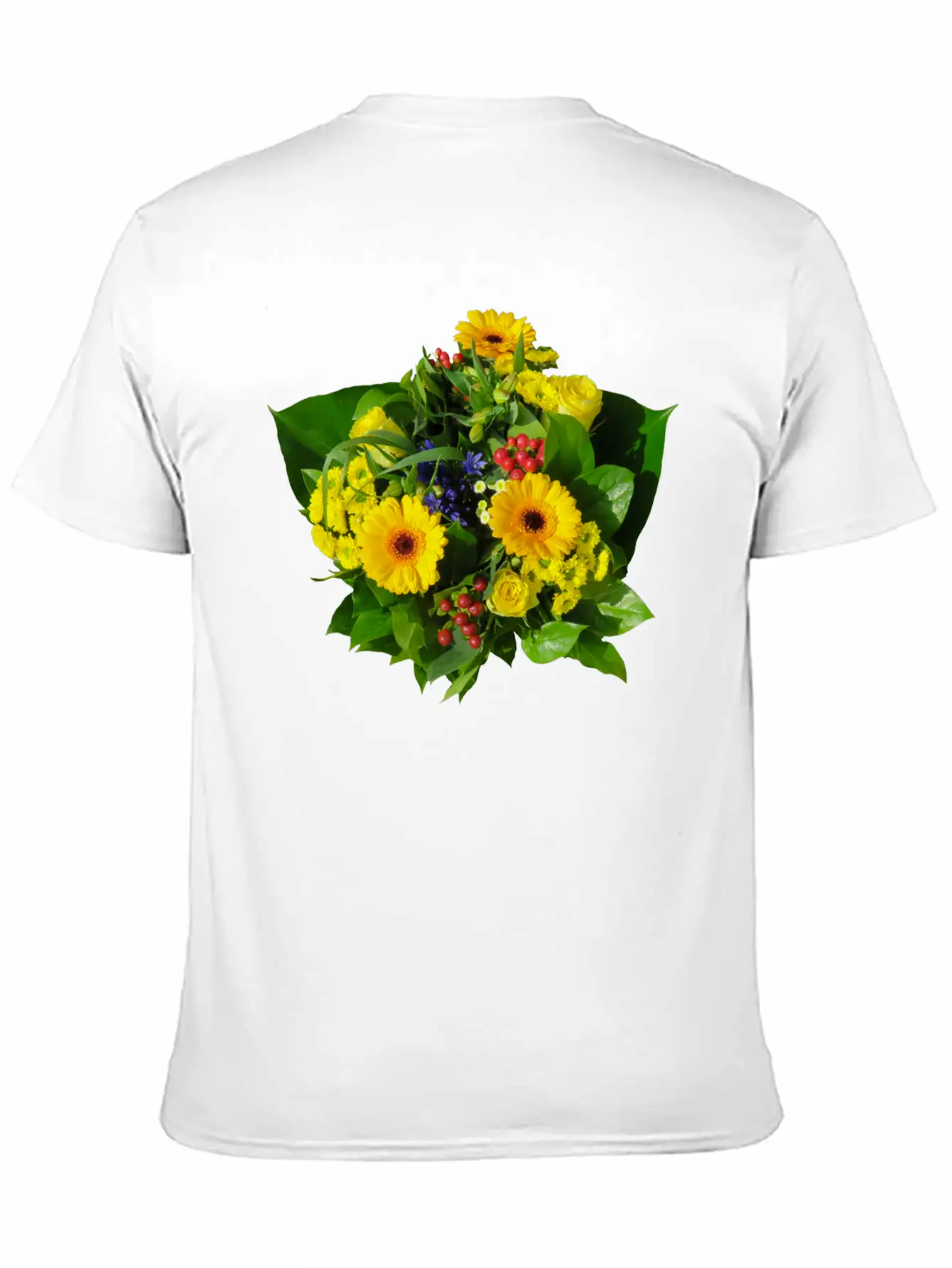 Flowers Lilies Tulips Orchids Sunflower Dahlia Ger Stylish Everyday T-Shirt – Unisex Basic Cotton Tee