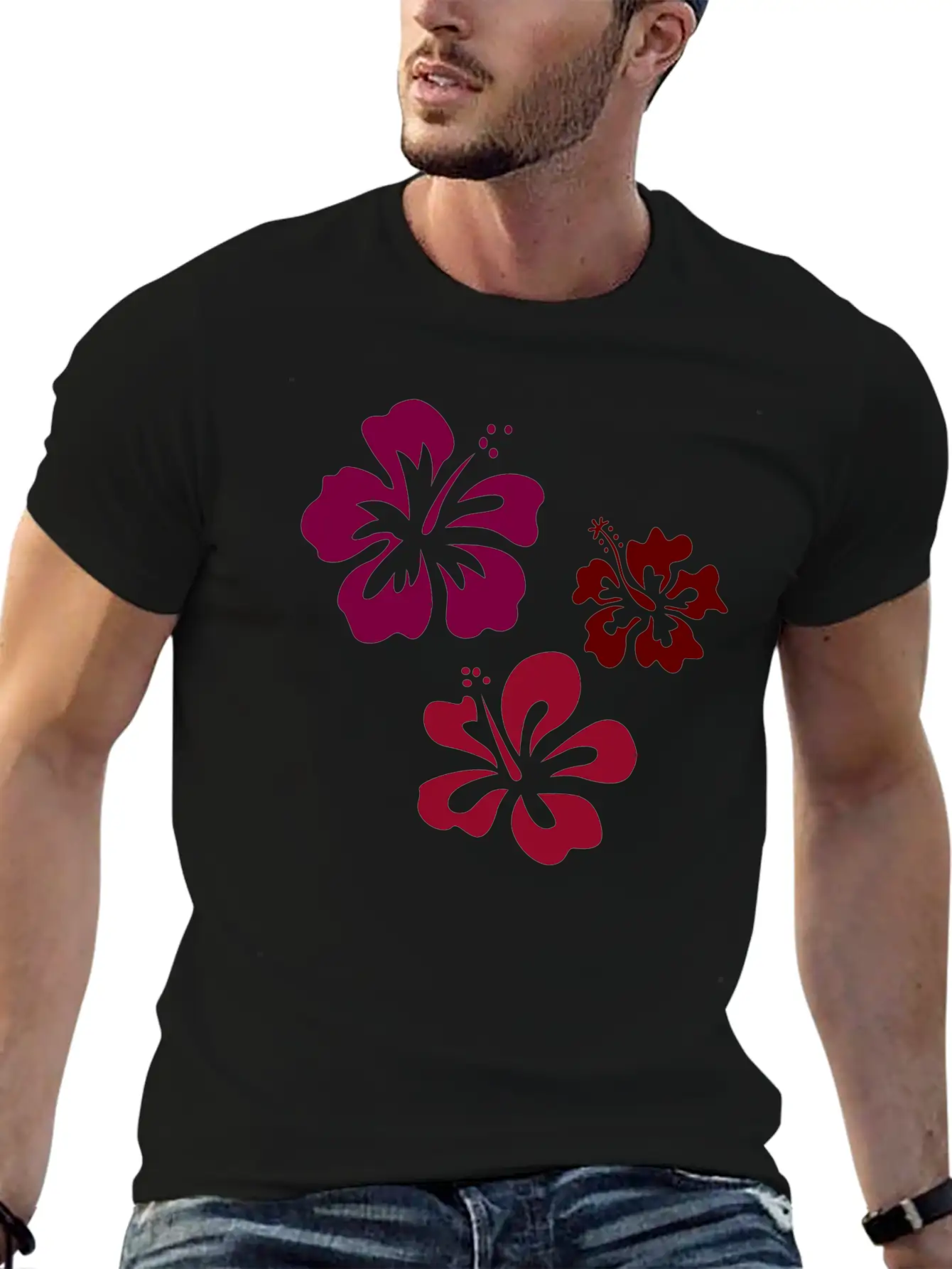 Flowers Relaxed Everyday Tee – Lightweight And Durable Cotton
