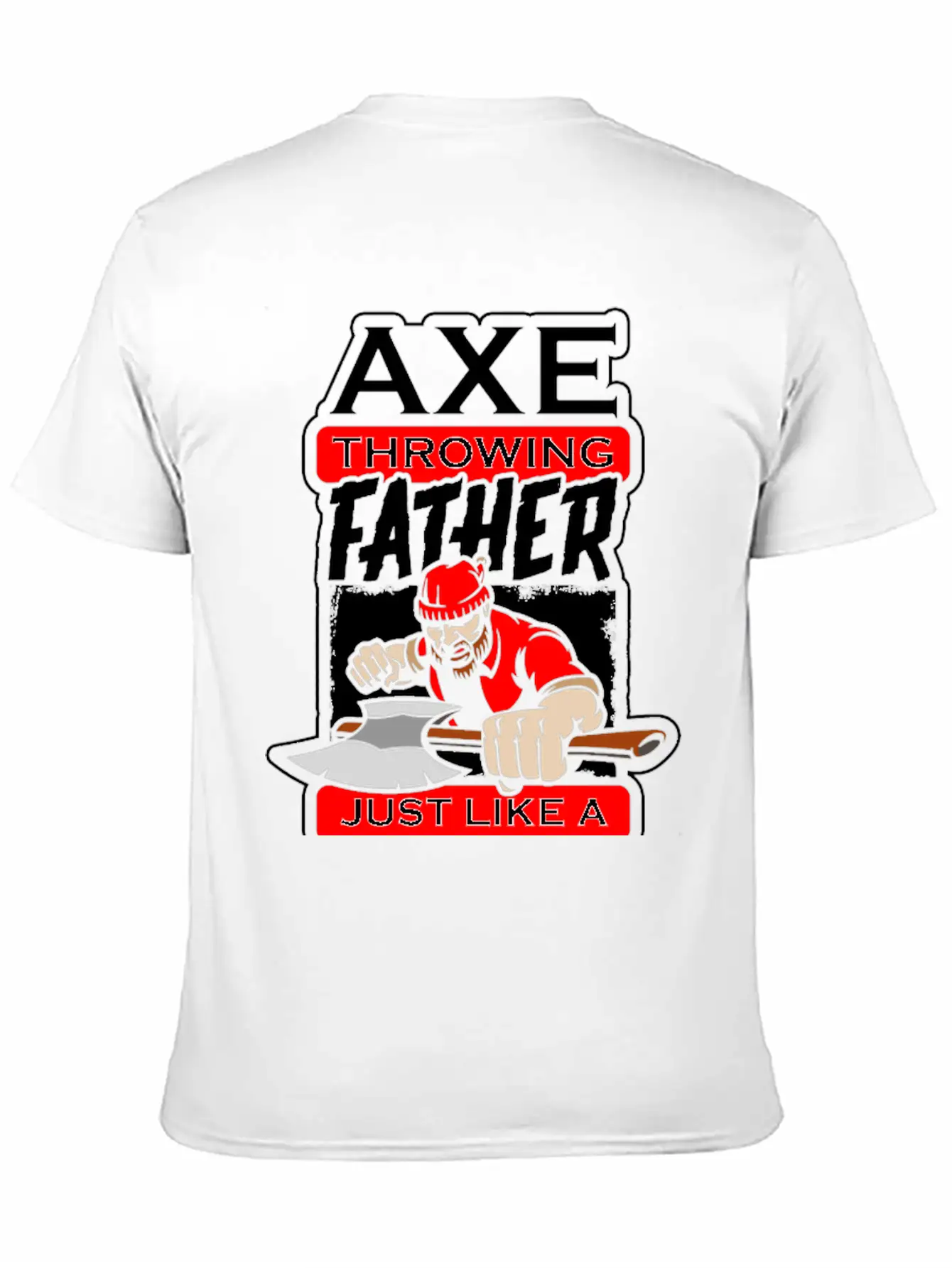 Forest Chainsaw Ax Basic Graphic T-Shirt – Daily Comfort In Soft Cotton